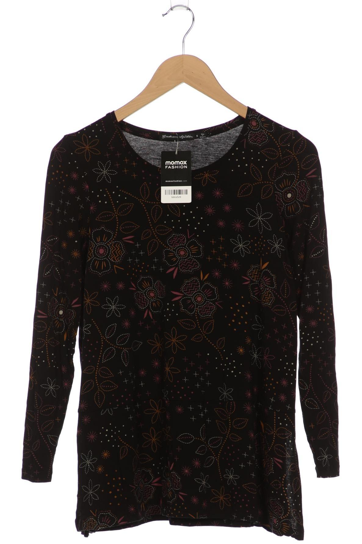 

Gudrun Sjödén Damen Langarmshirt, schwarz, Gr. 36