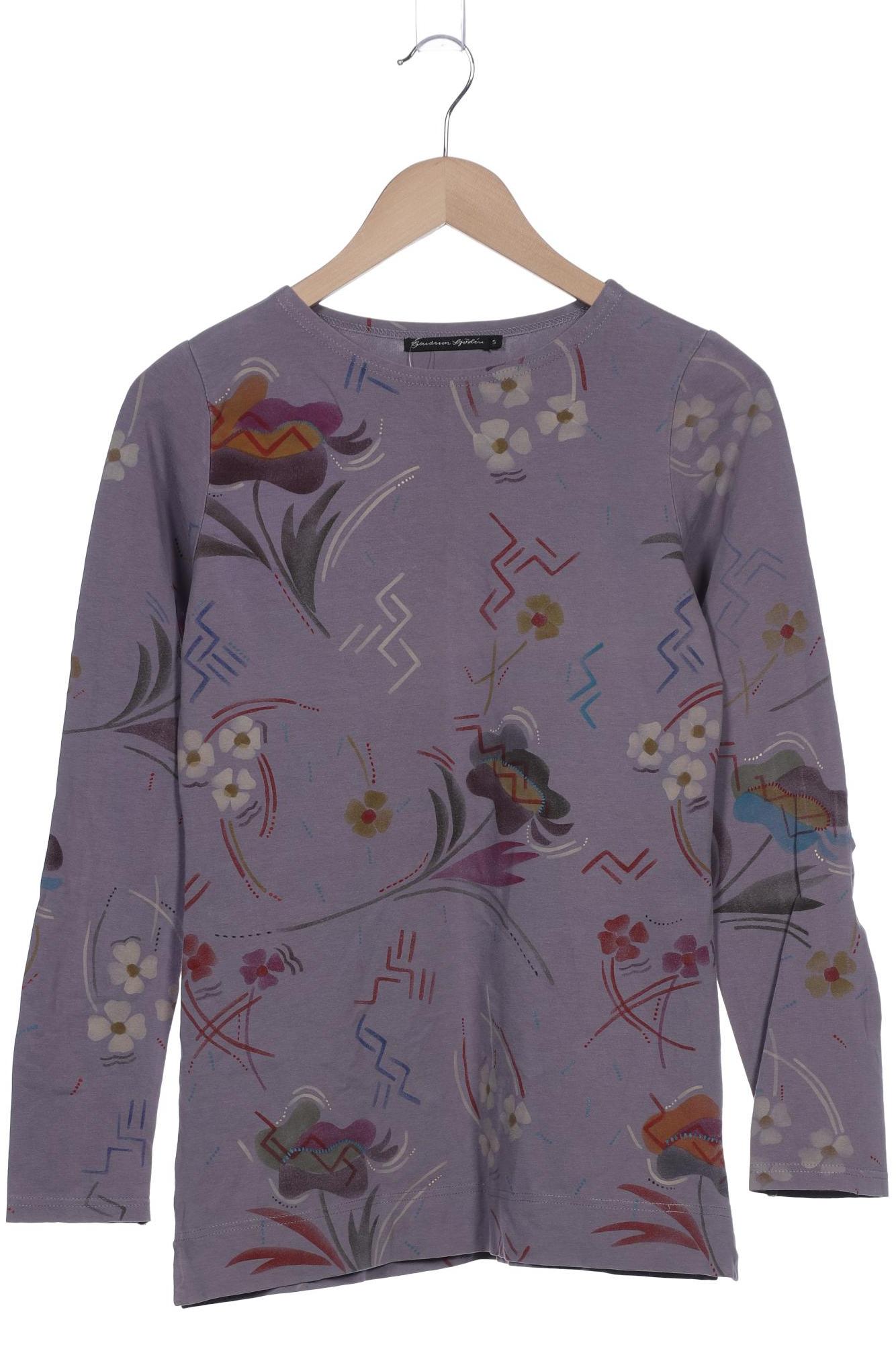 

Gudrun Sjödén Damen Langarmshirt, flieder, Gr. 36