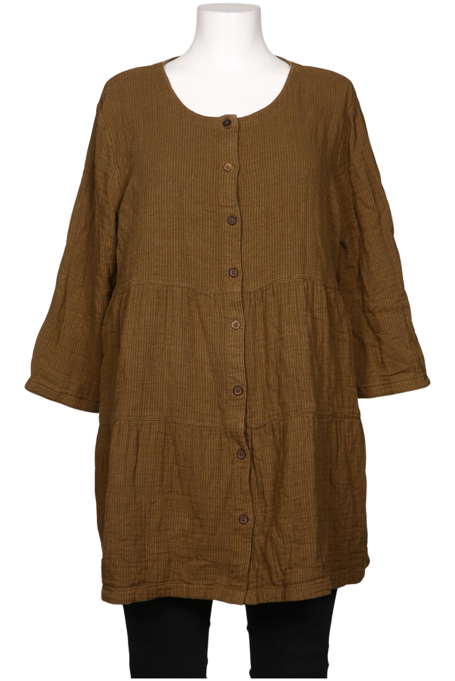 

Gudrun Sjödén Damen Bluse, braun, Gr. 44