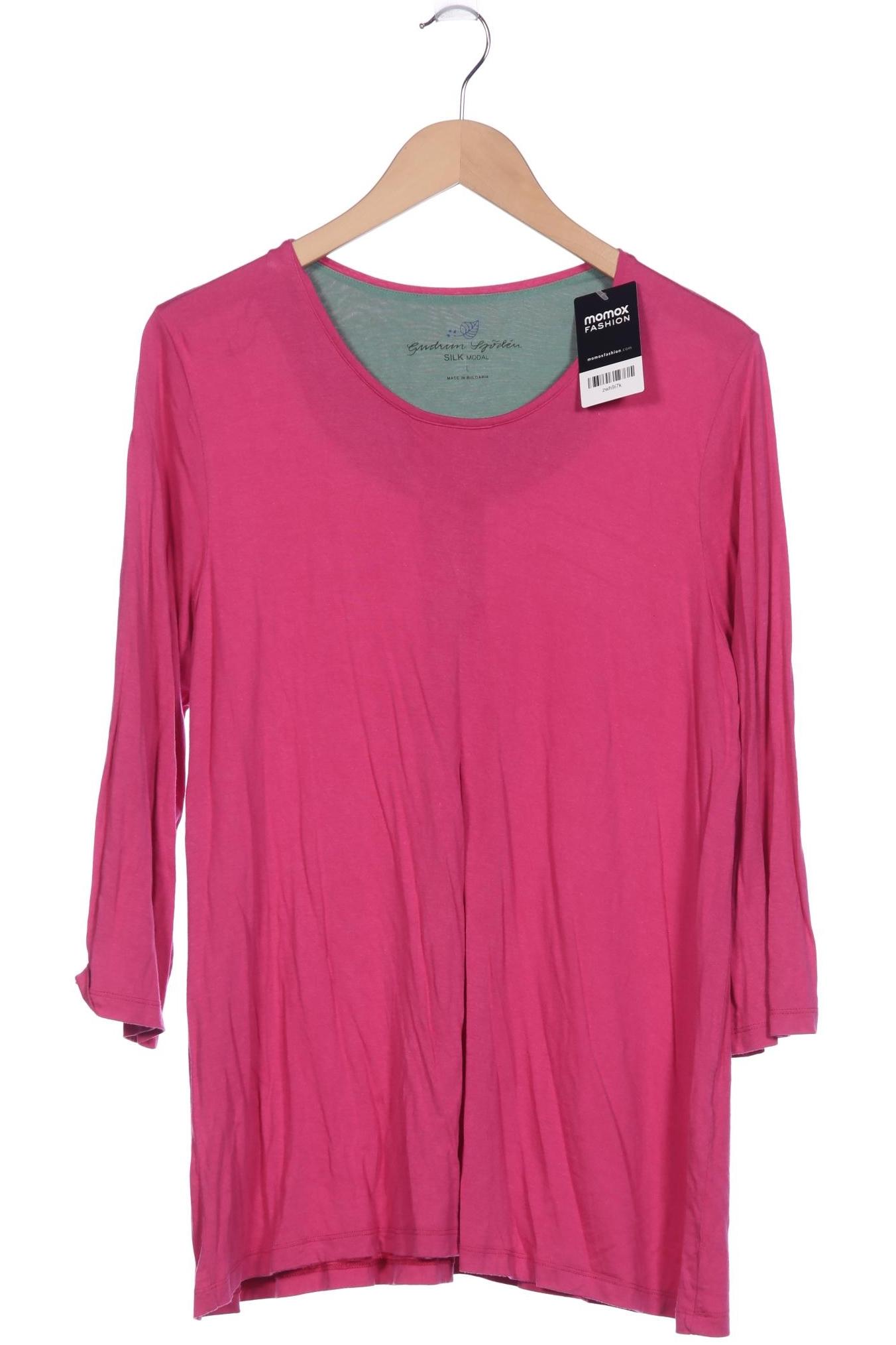

Gudrun Sjödén Damen Langarmshirt, pink, Gr. 42
