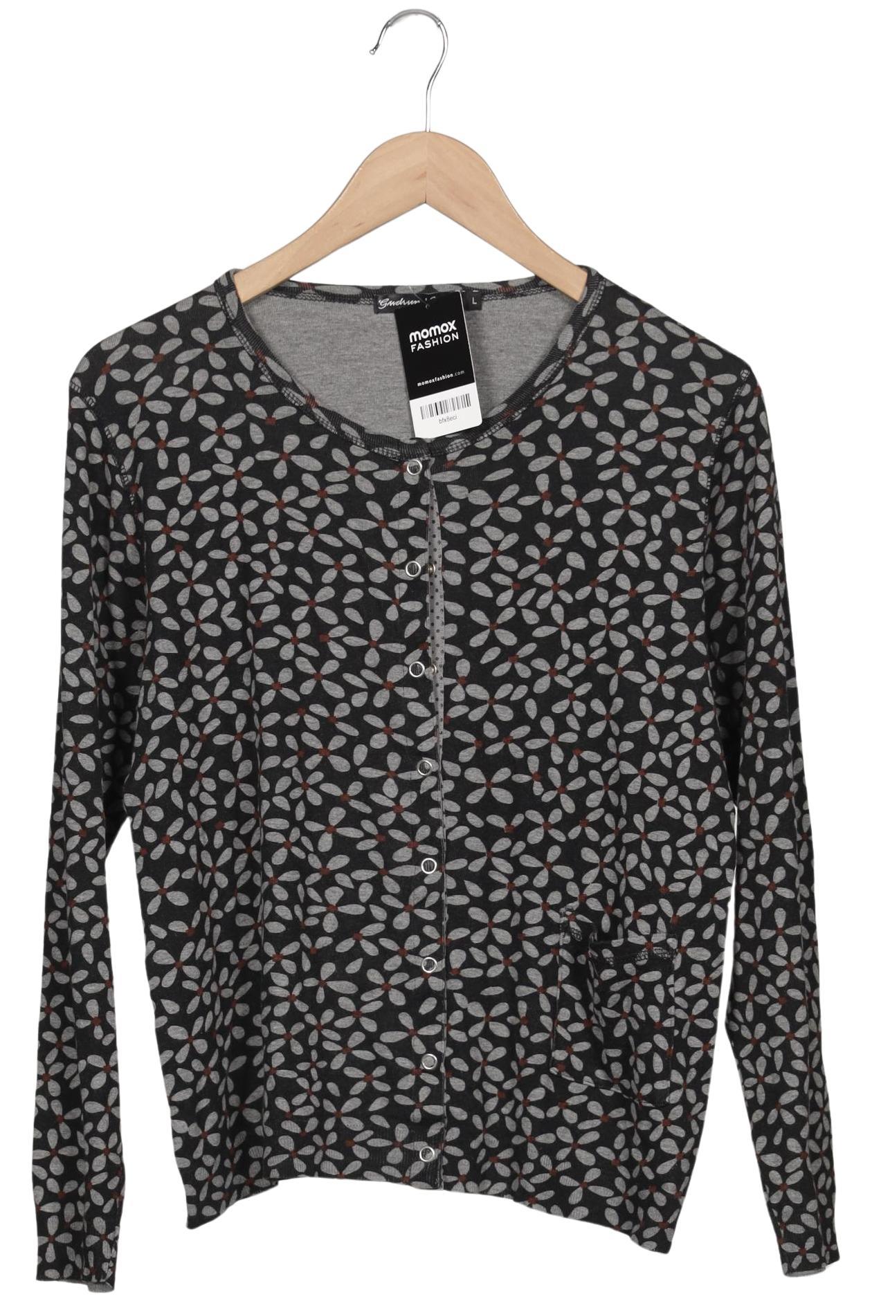 

Gudrun Sjödén Damen Strickjacke, grau, Gr. 42