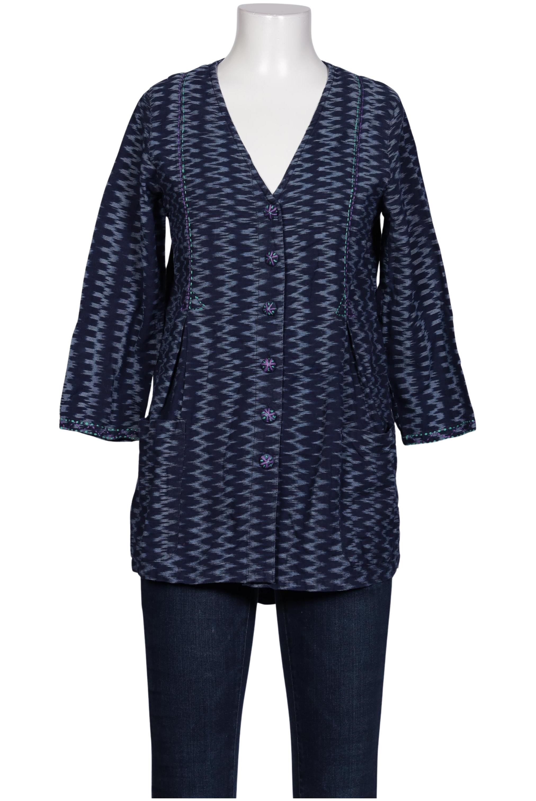 

Gudrun Sjödén Damen Bluse, marineblau, Gr. 36
