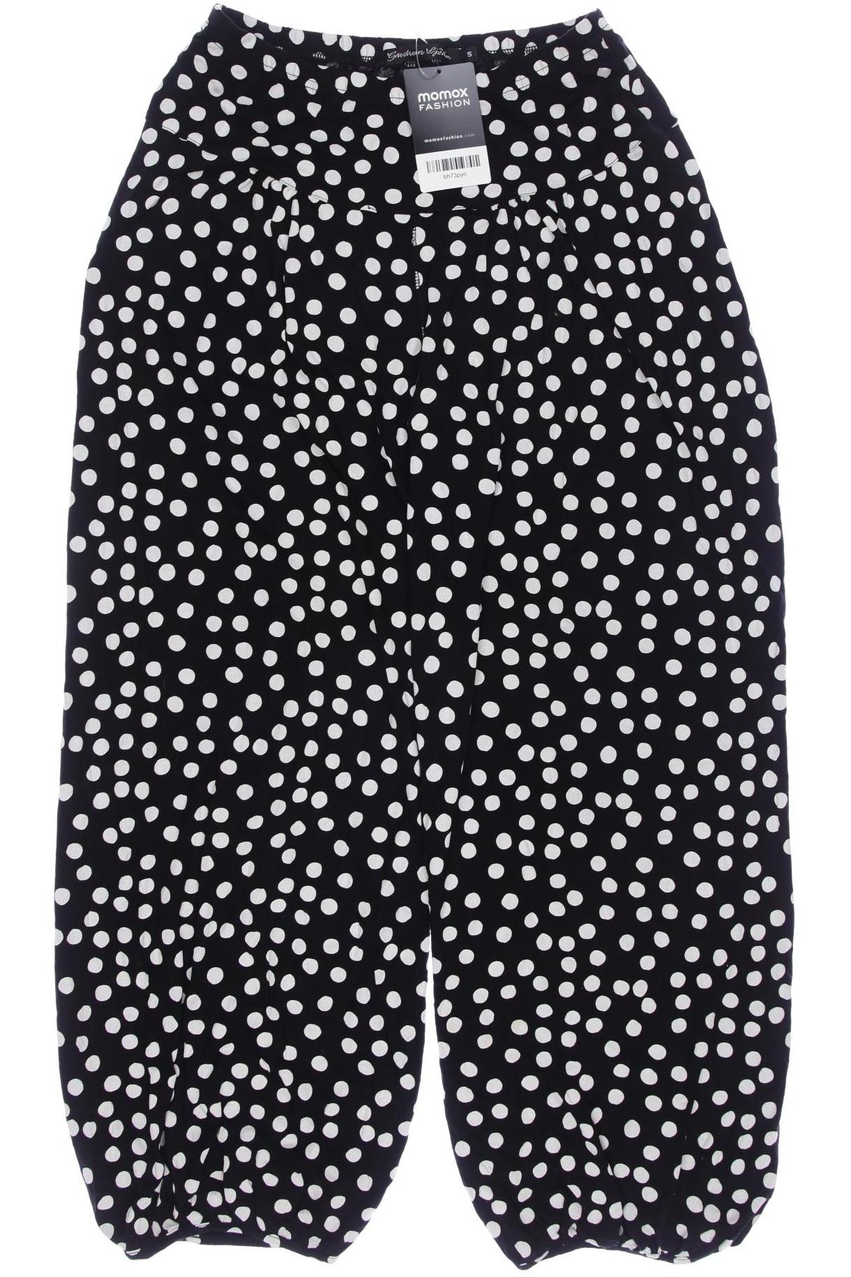 

Gudrun Sjödén Damen Stoffhose, schwarz, Gr. 0