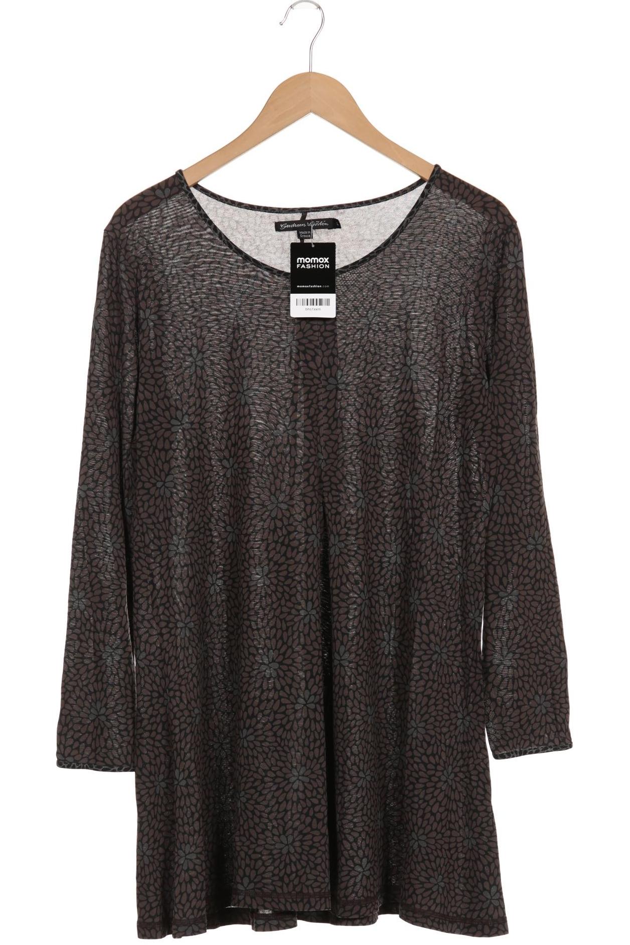 

Gudrun Sjödén Damen Langarmshirt, braun, Gr. 42