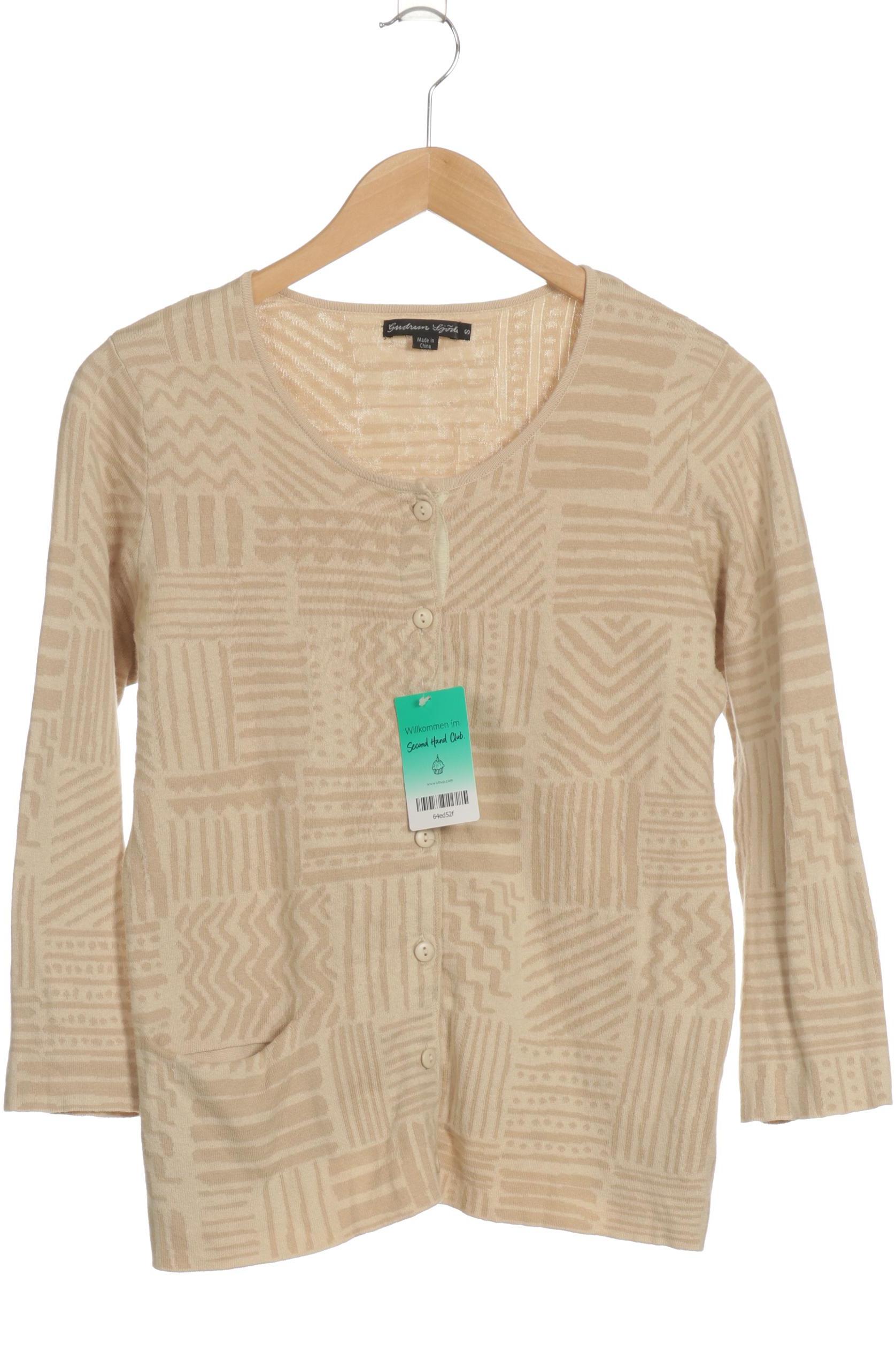 

Gudrun Sjödén Damen Strickjacke, beige, Gr. 36