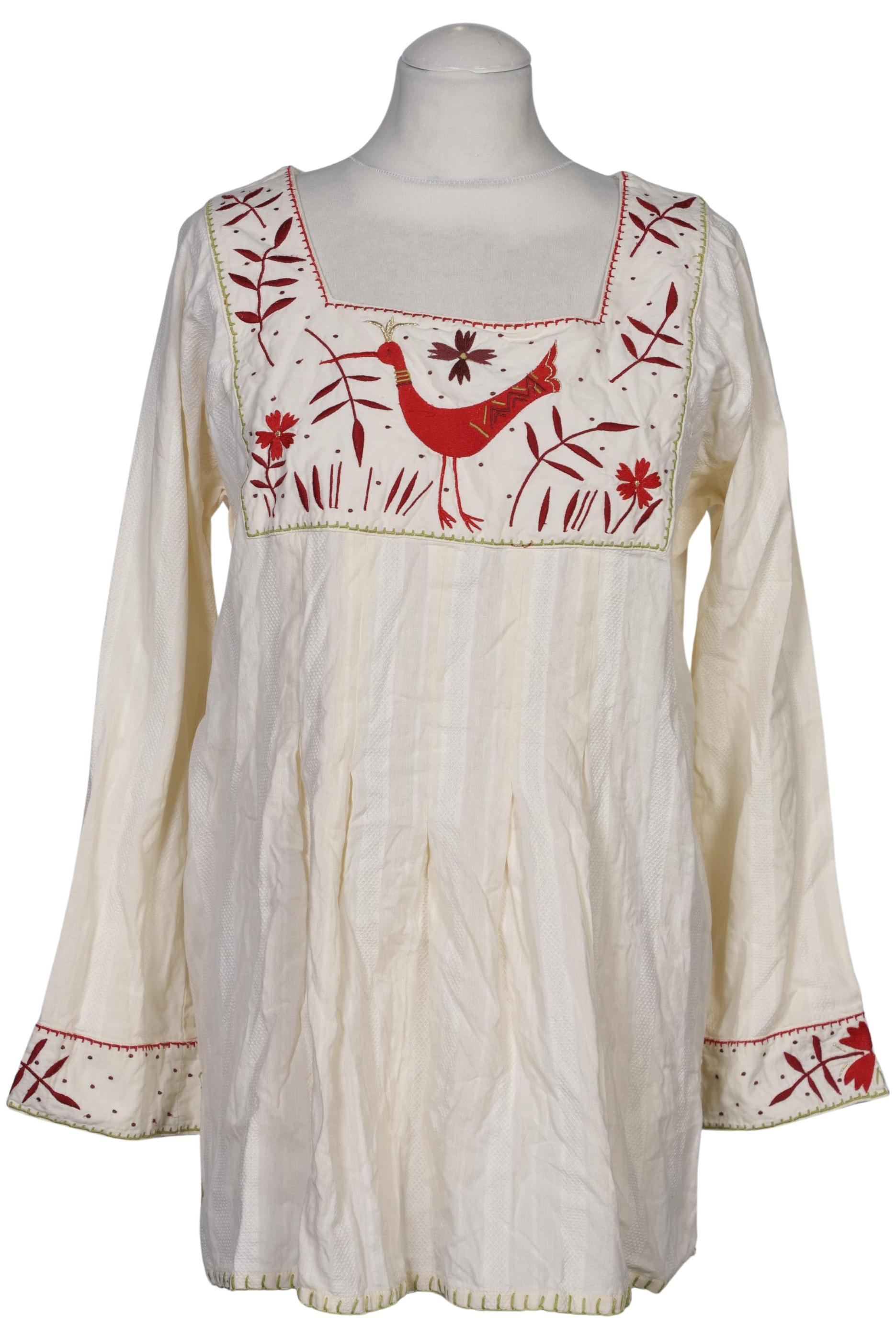 

Gudrun Sjödén Damen Bluse, cremeweiß, Gr. 38