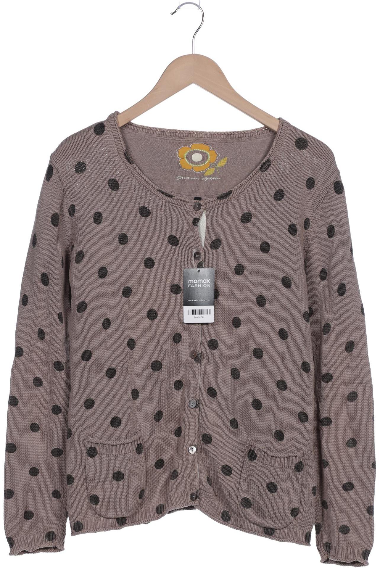

Gudrun Sjödén Damen Strickjacke, braun, Gr. 42