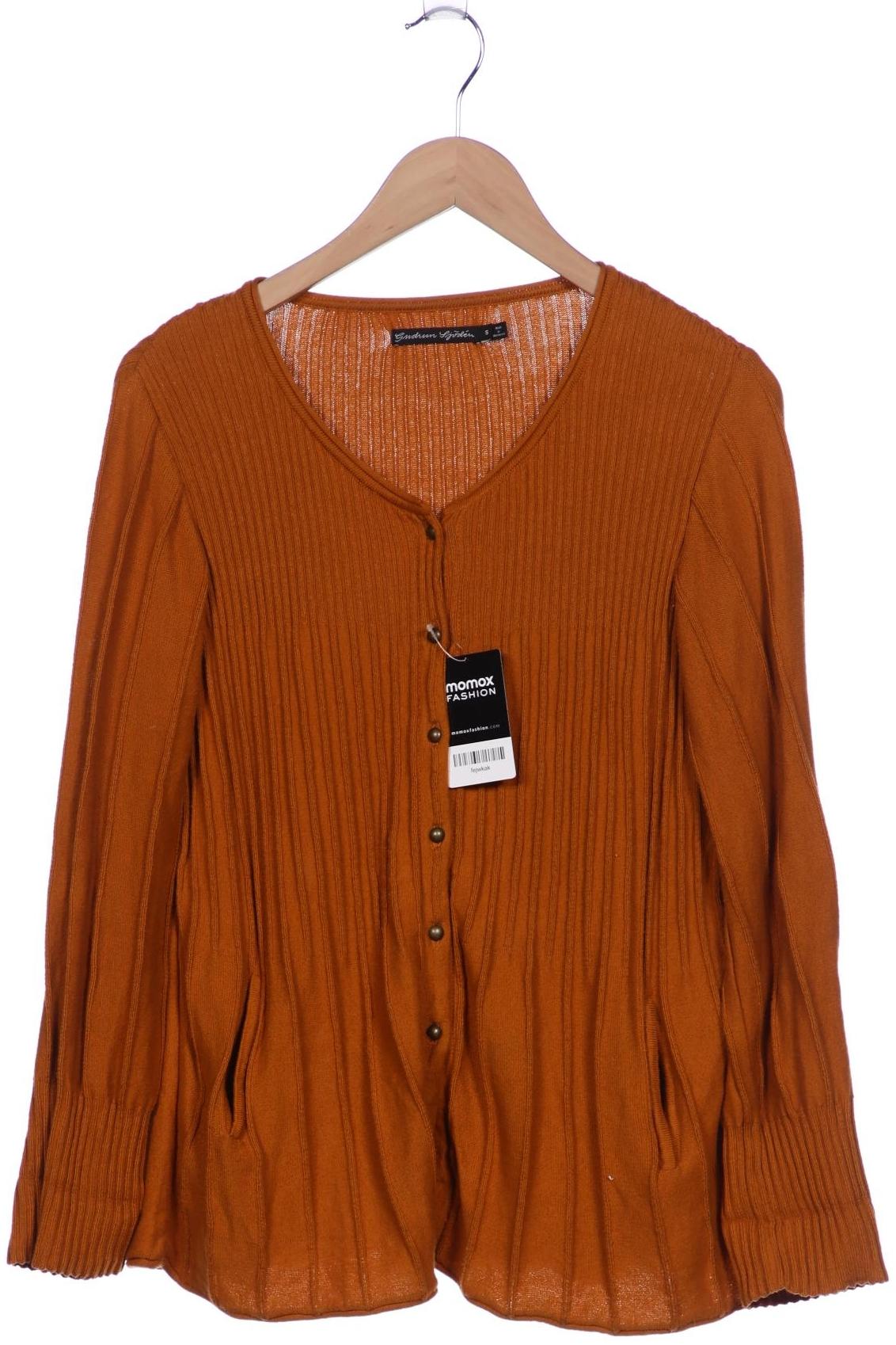 

Gudrun Sjödén Damen Strickjacke, orange, Gr. 36