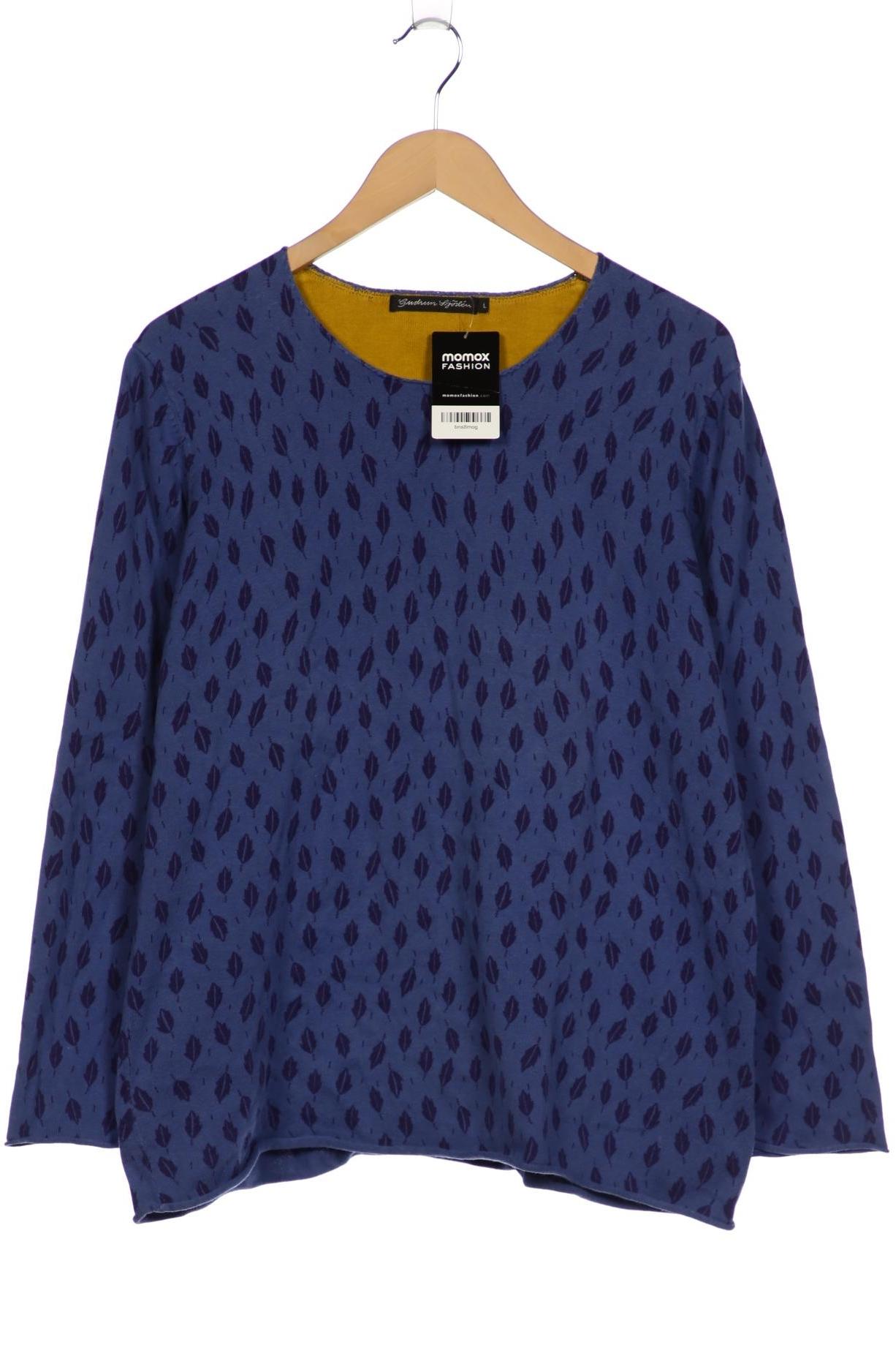 

Gudrun Sjödén Damen Pullover, blau, Gr. 42