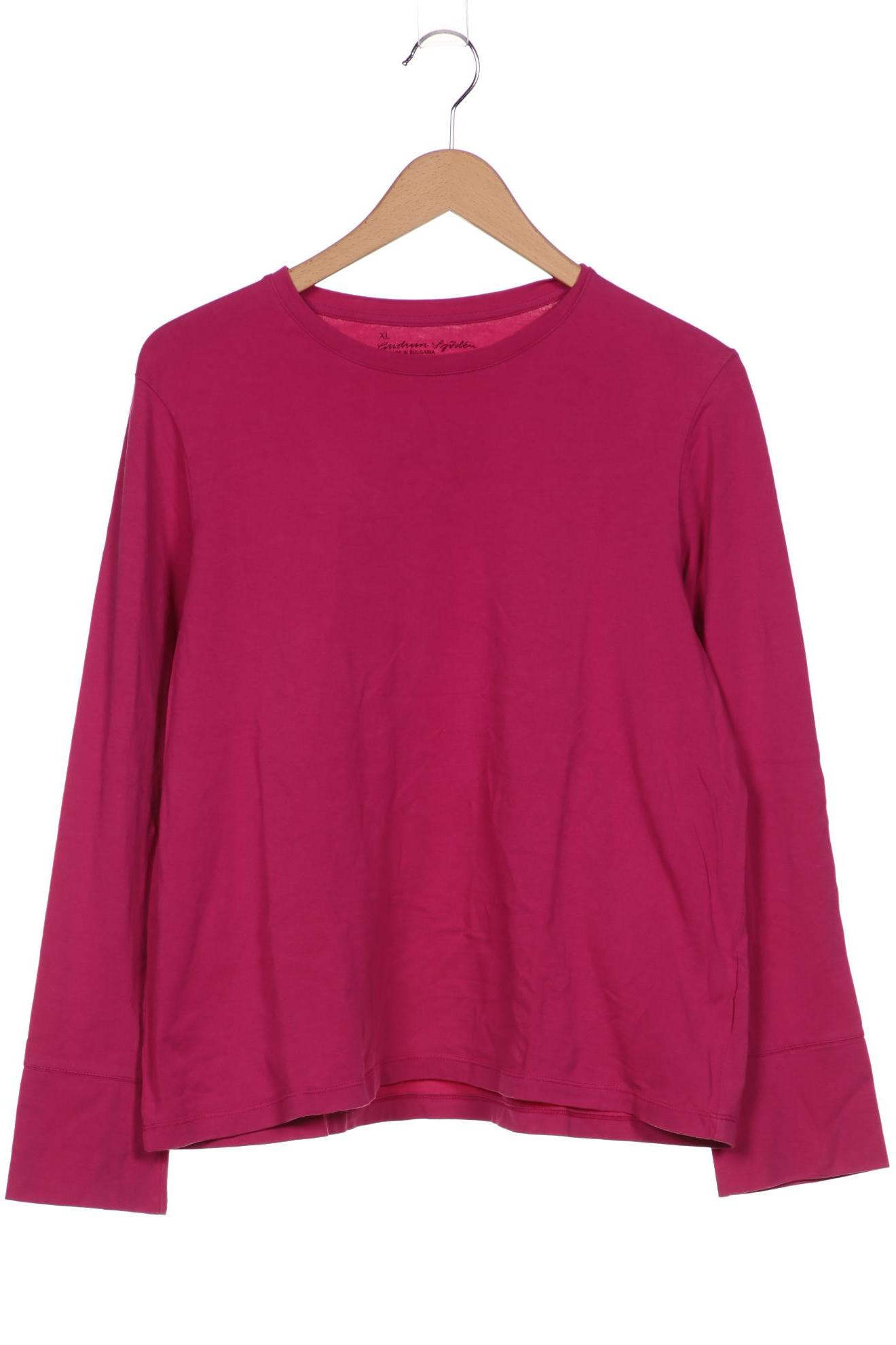 

Gudrun Sjödén Damen Langarmshirt, pink, Gr. 44