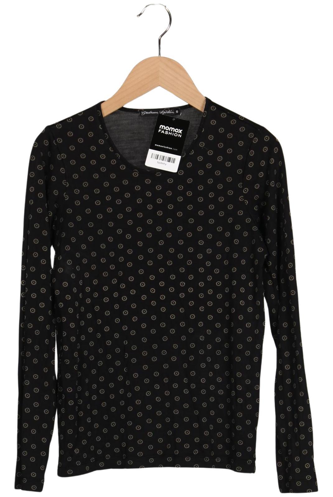 

Gudrun Sjödén Damen Langarmshirt, schwarz, Gr. 36