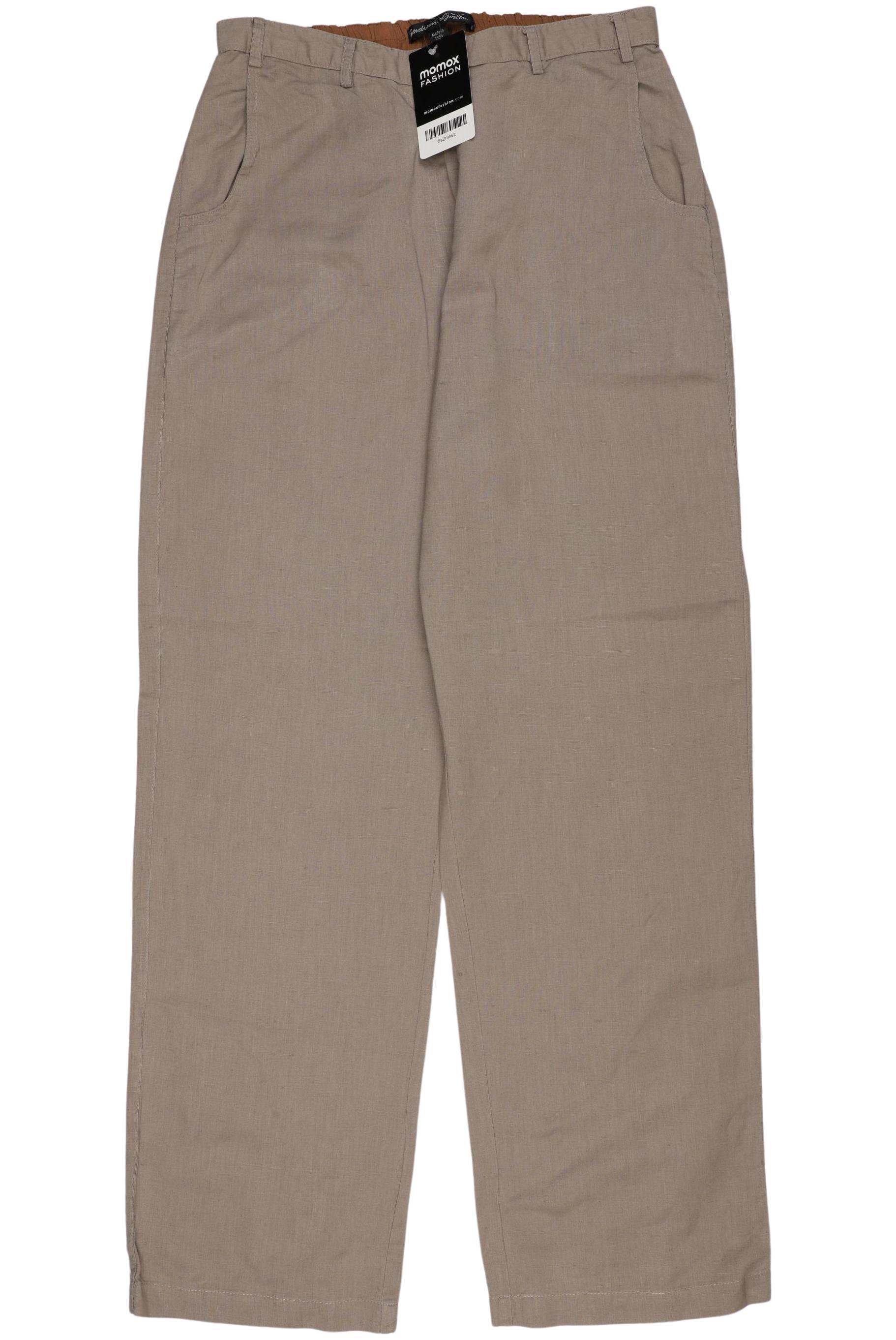 

Gudrun Sjödén Damen Stoffhose, braun, Gr. 0