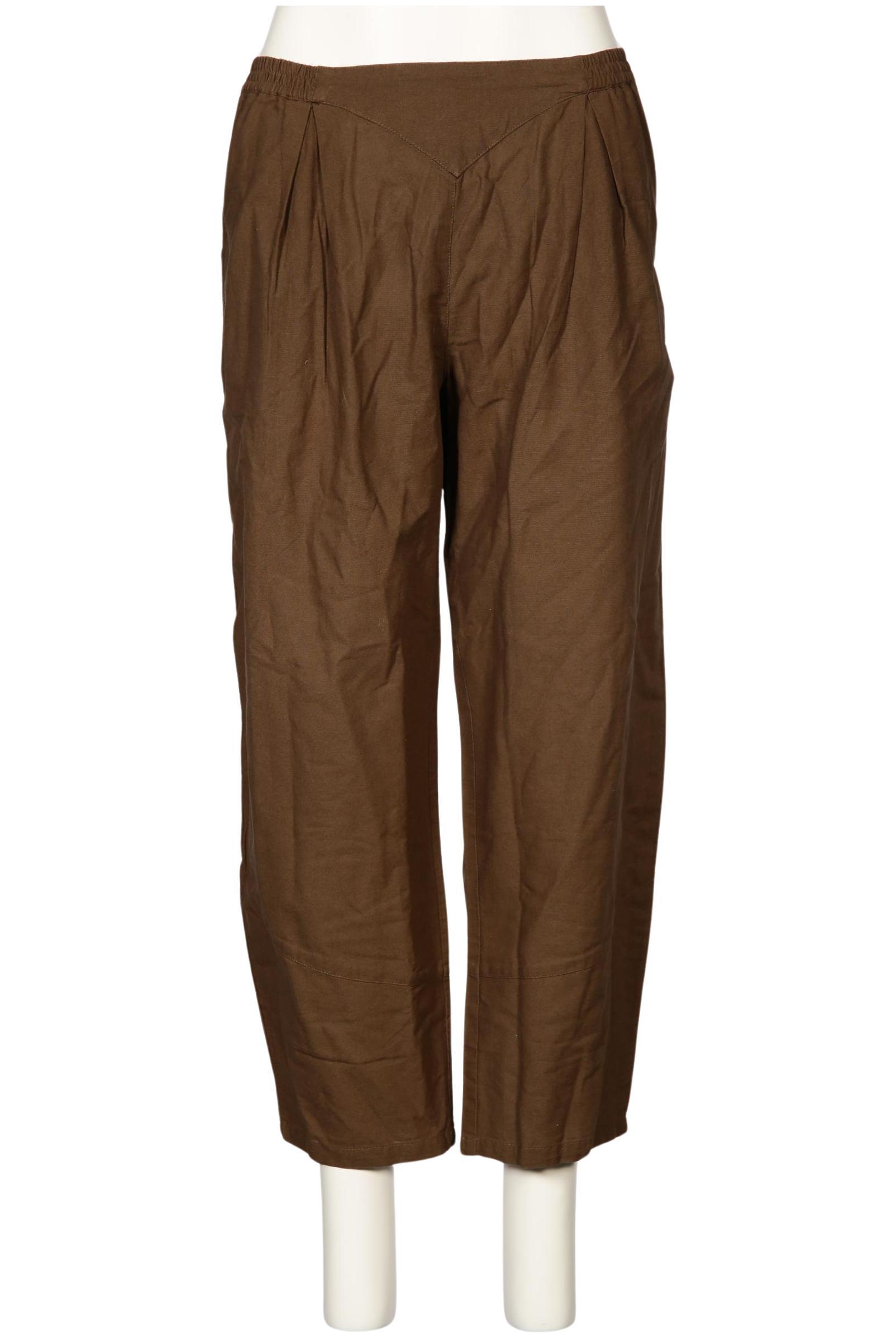 

Gudrun Sjödén Damen Stoffhose, braun, Gr. 0