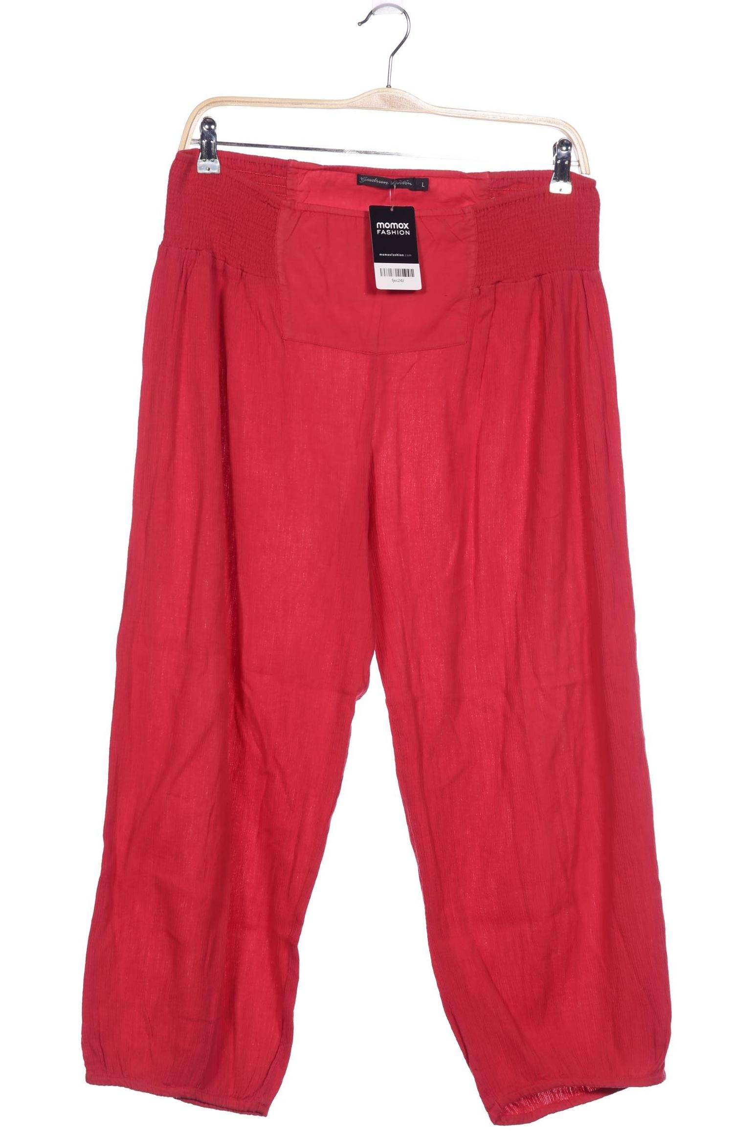 

Gudrun Sjödén Damen Stoffhose, rot, Gr. 0