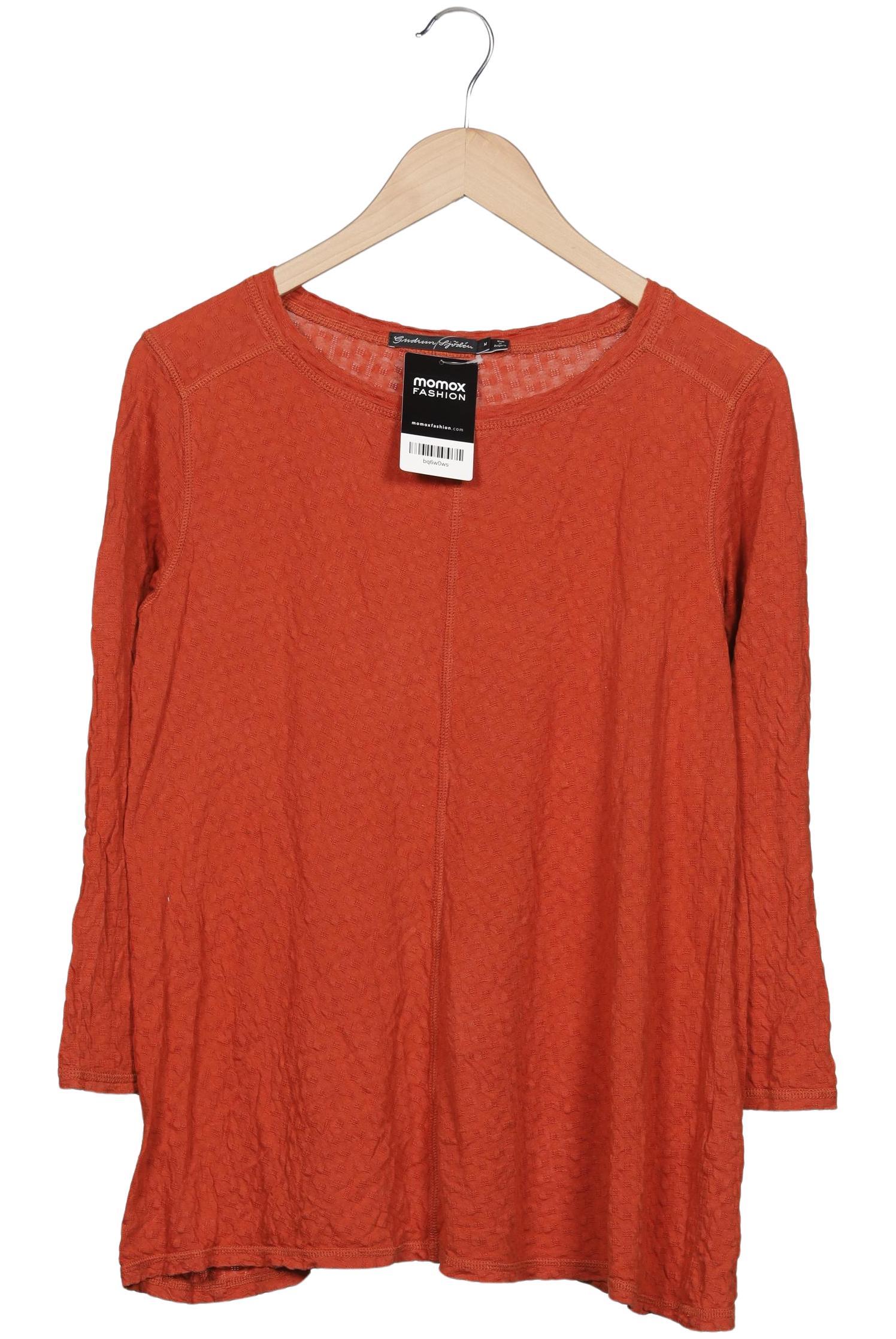 

Gudrun Sjödén Damen Langarmshirt, orange, Gr. 38