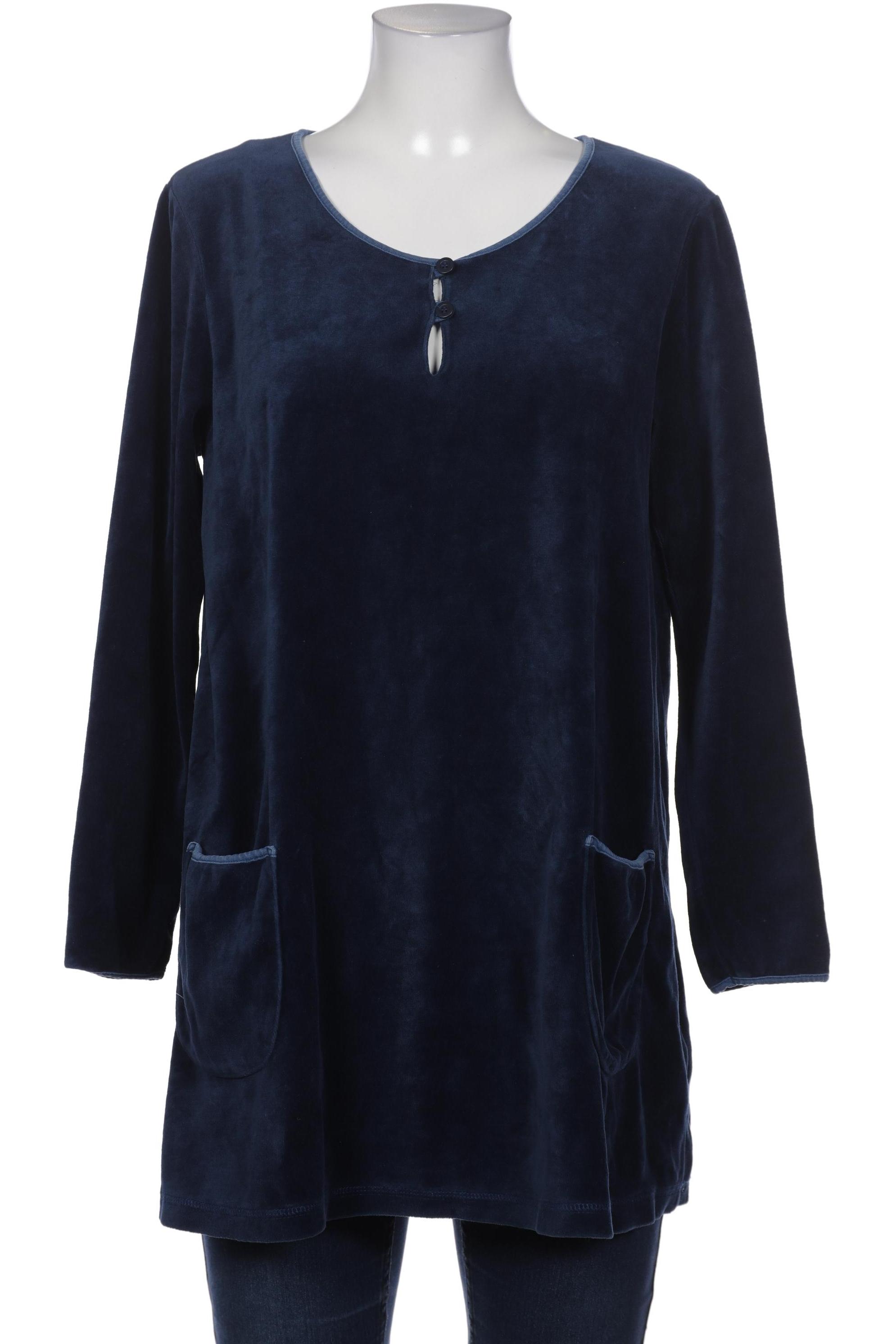

Gudrun Sjödén Damen Bluse, blau, Gr. 42