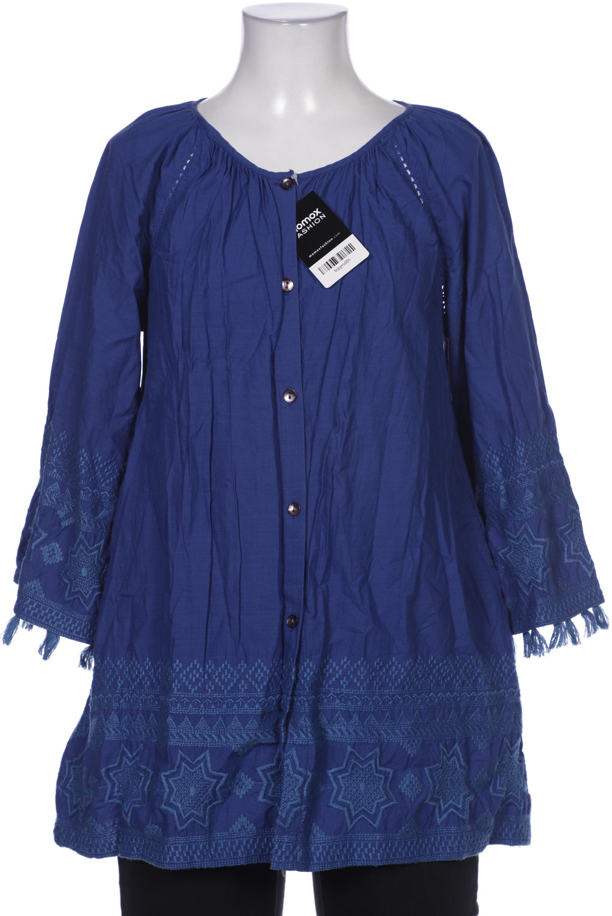 

Gudrun Sjödén Damen Bluse, marineblau, Gr. 36
