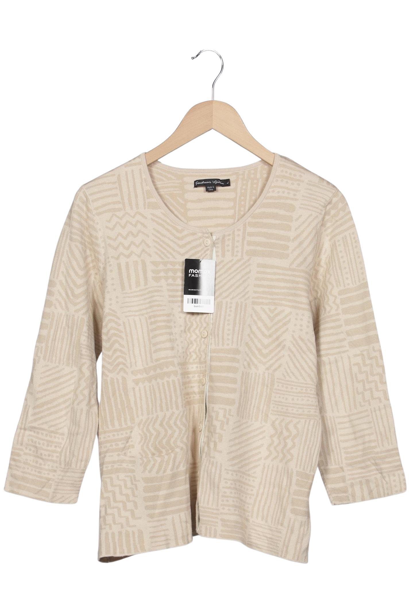 

Gudrun Sjödén Damen Strickjacke, beige, Gr. 42