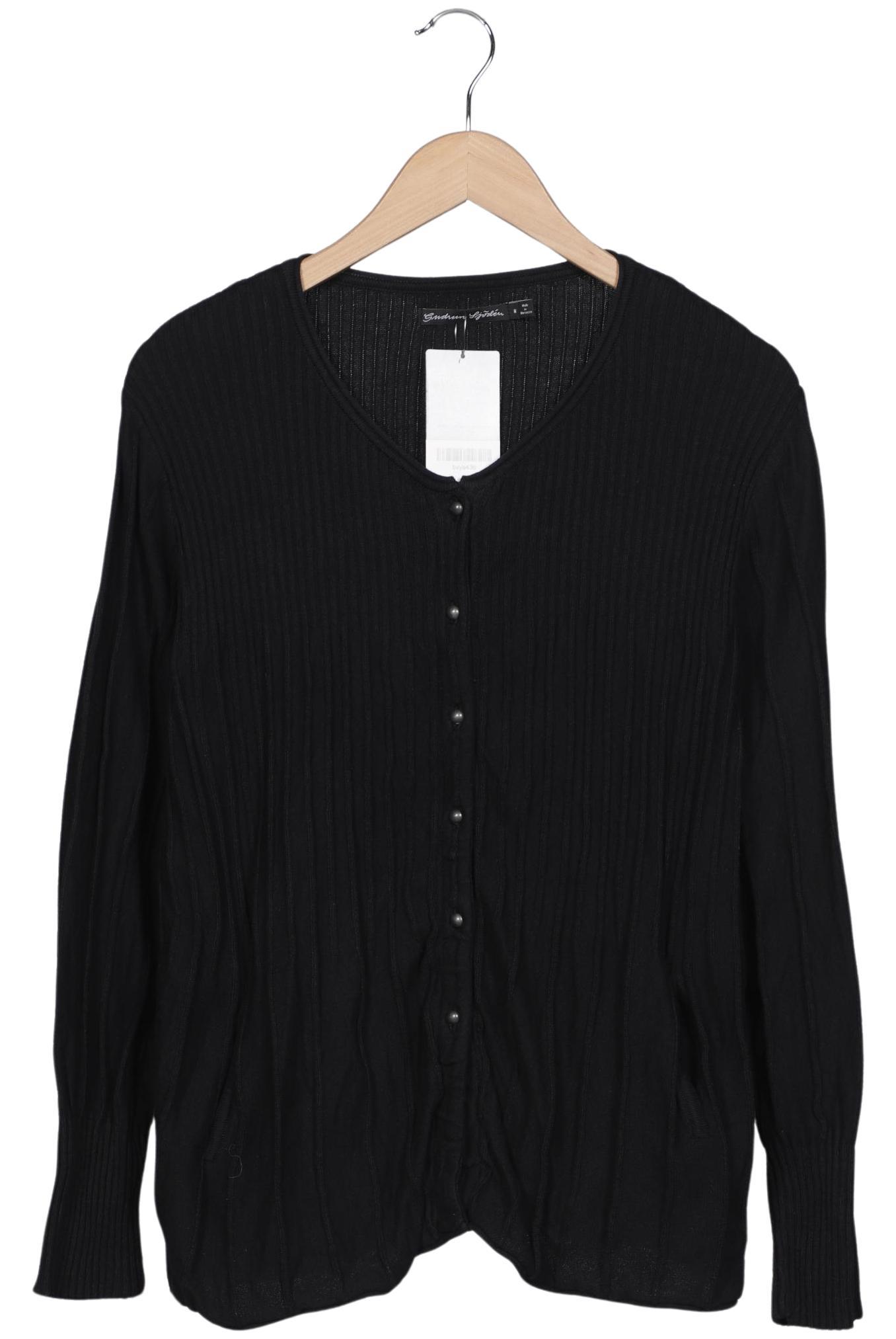 

Gudrun Sjödén Damen Strickjacke, schwarz, Gr. 38