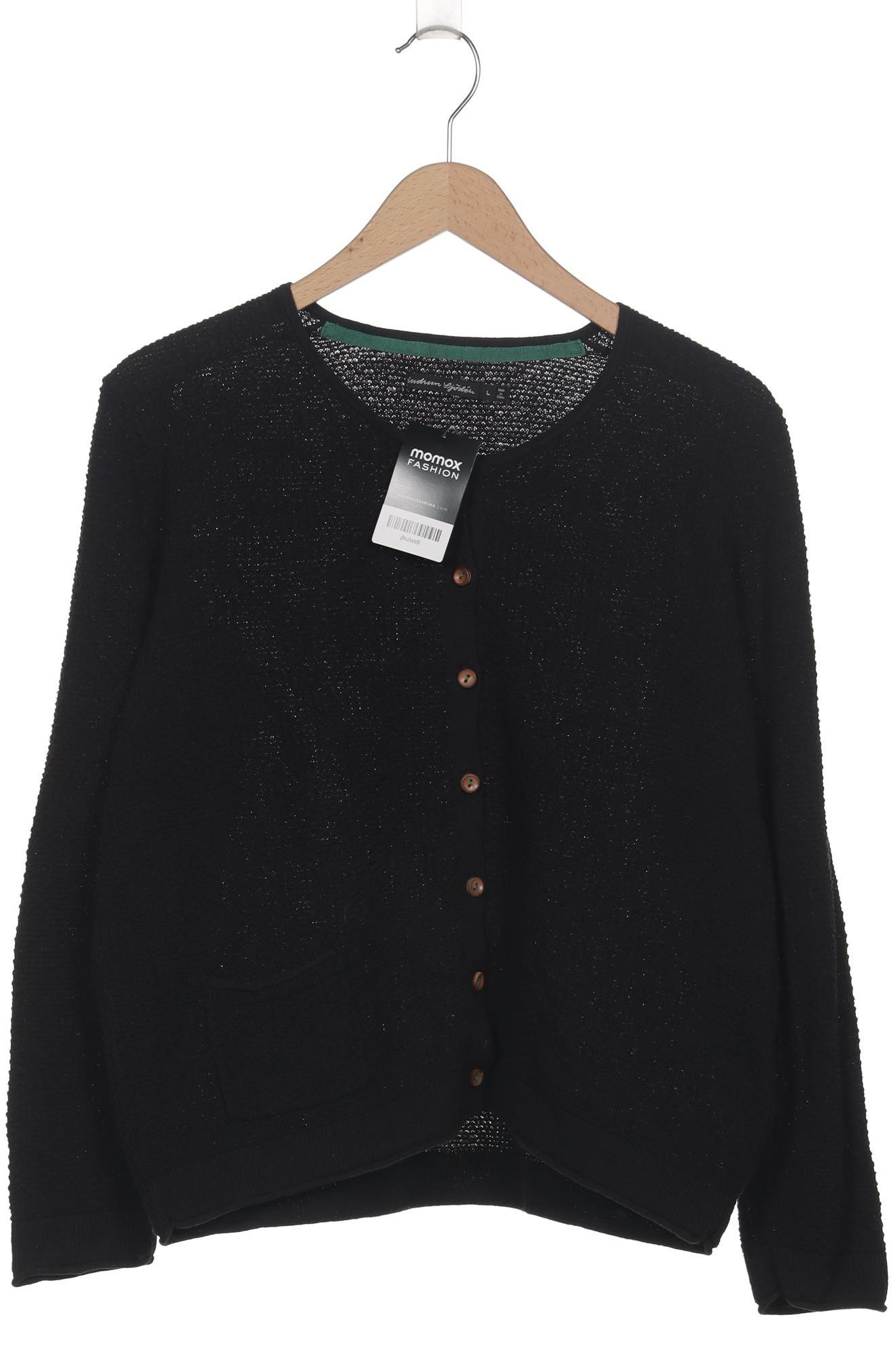 

Gudrun Sjödén Damen Strickjacke, schwarz, Gr. 42