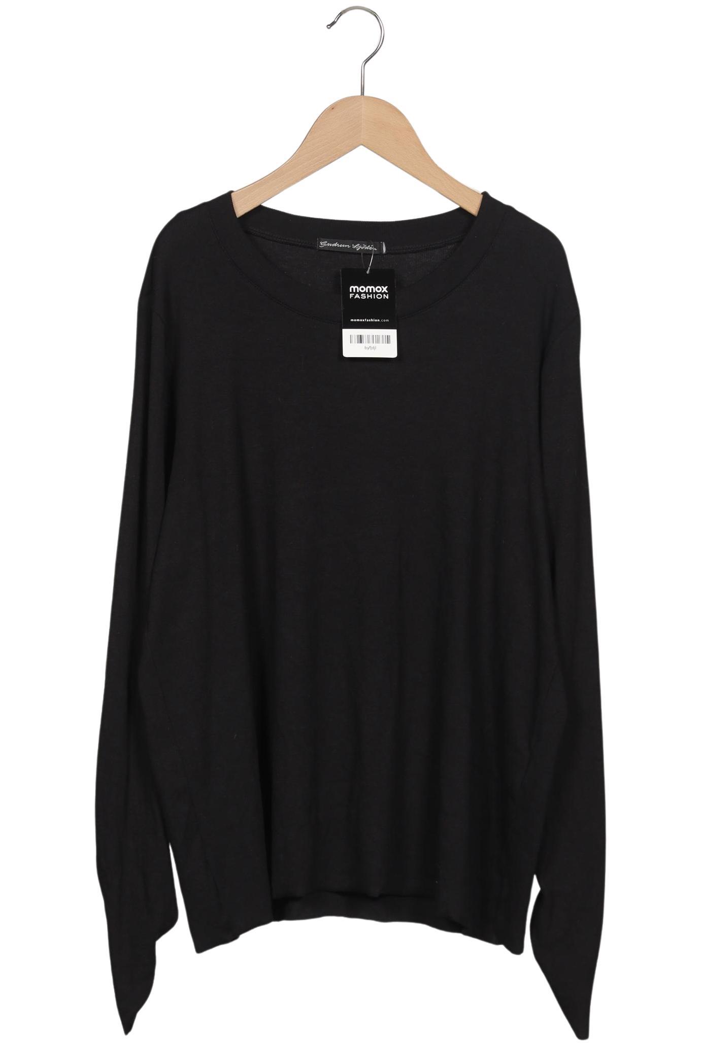 

Gudrun Sjödén Damen Langarmshirt, schwarz, Gr. 42