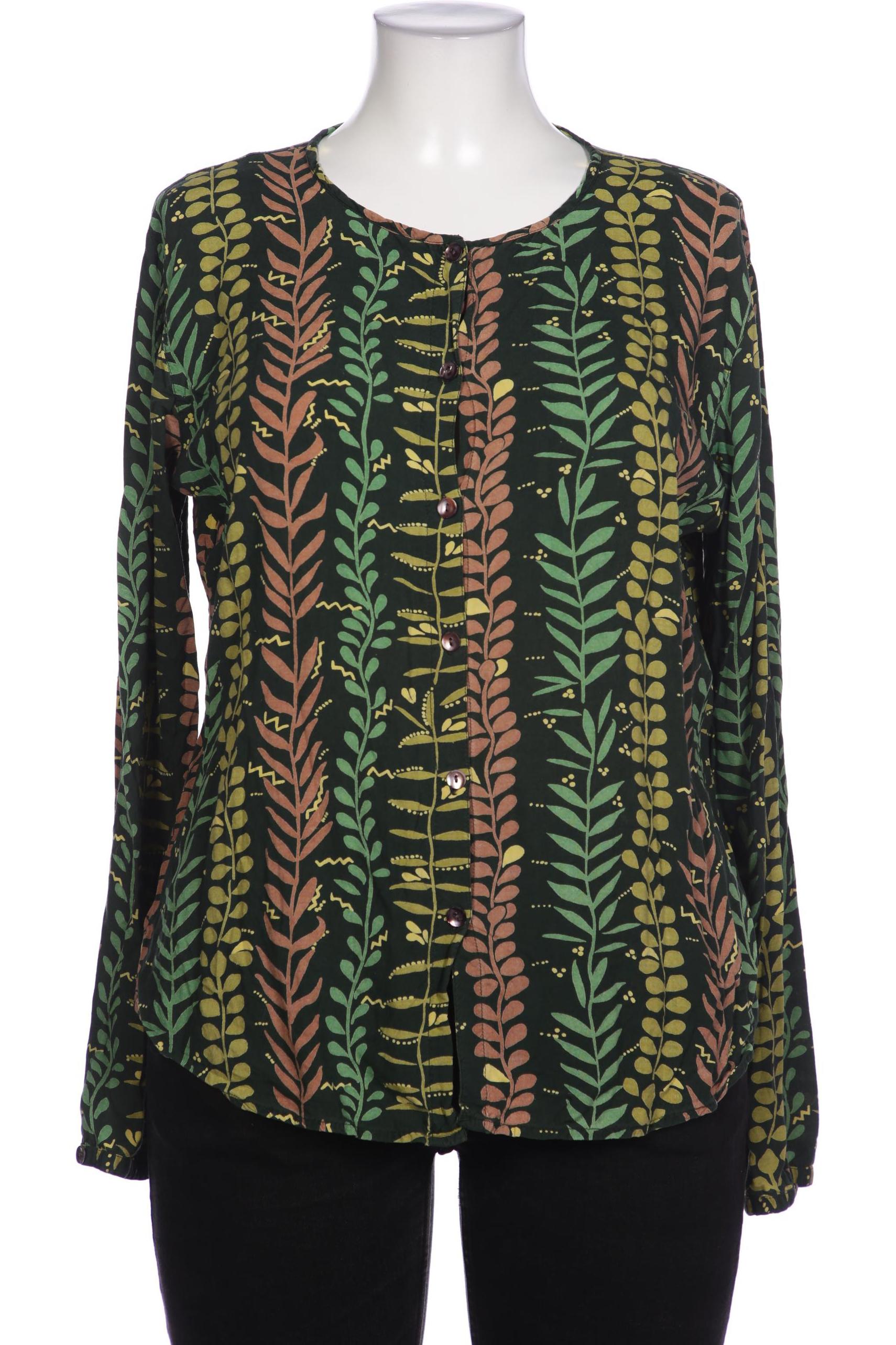 

Gudrun Sjödén Damen Bluse, grün, Gr. 44