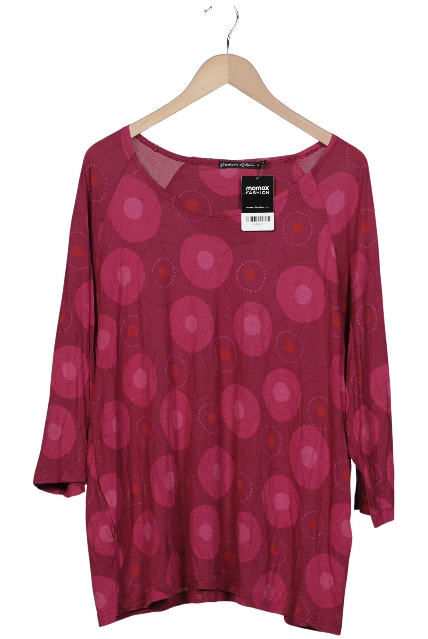 

Gudrun Sjödén Damen Langarmshirt, bordeaux, Gr. 44