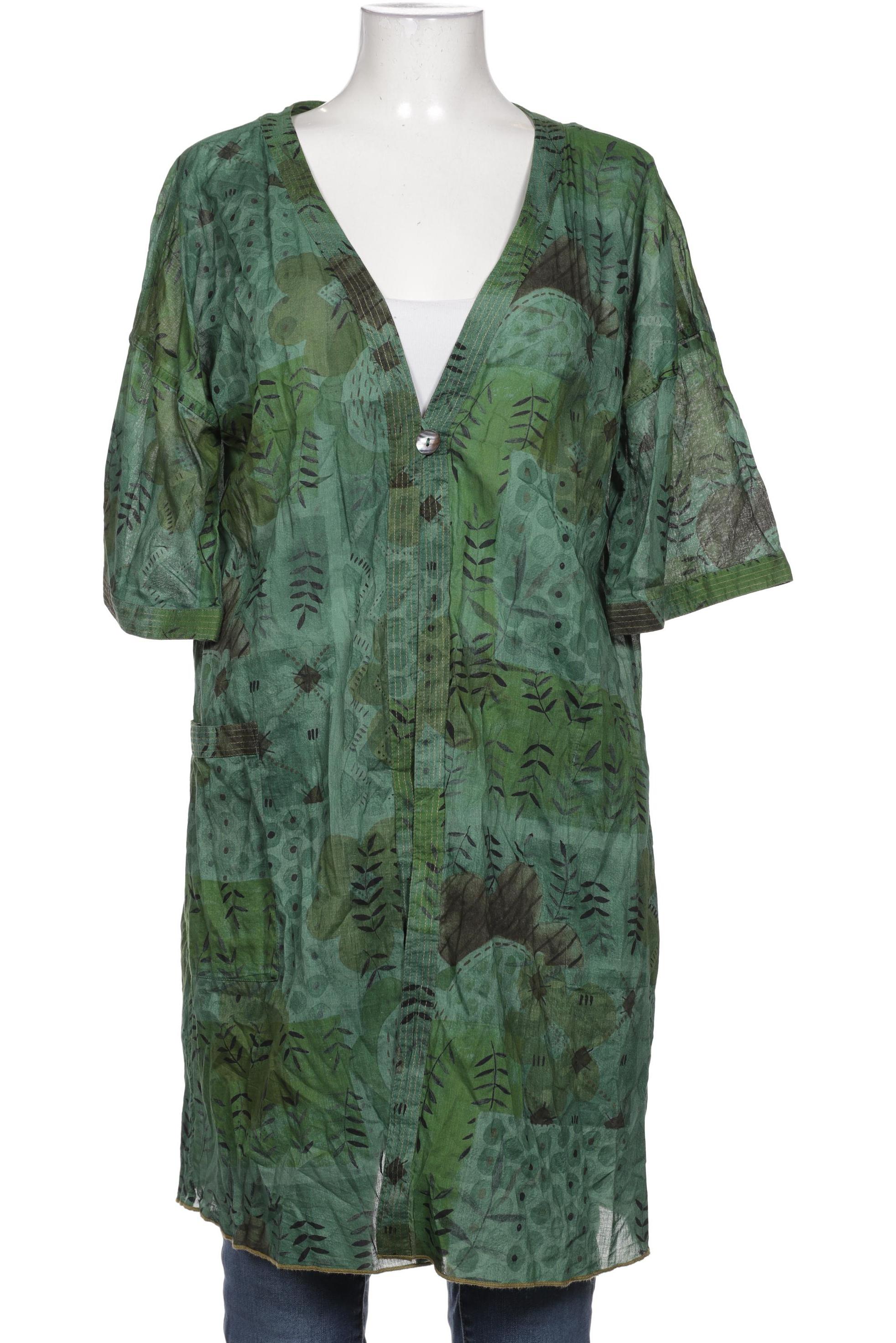 

Gudrun Sjödén Damen Strickjacke, grün, Gr. 36