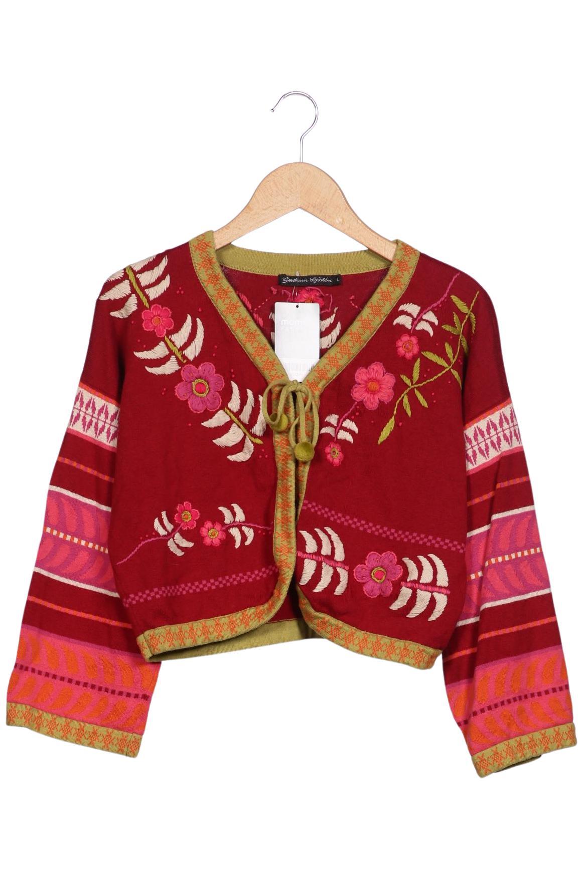 

Gudrun Sjödén Damen Strickjacke, rot, Gr. 42