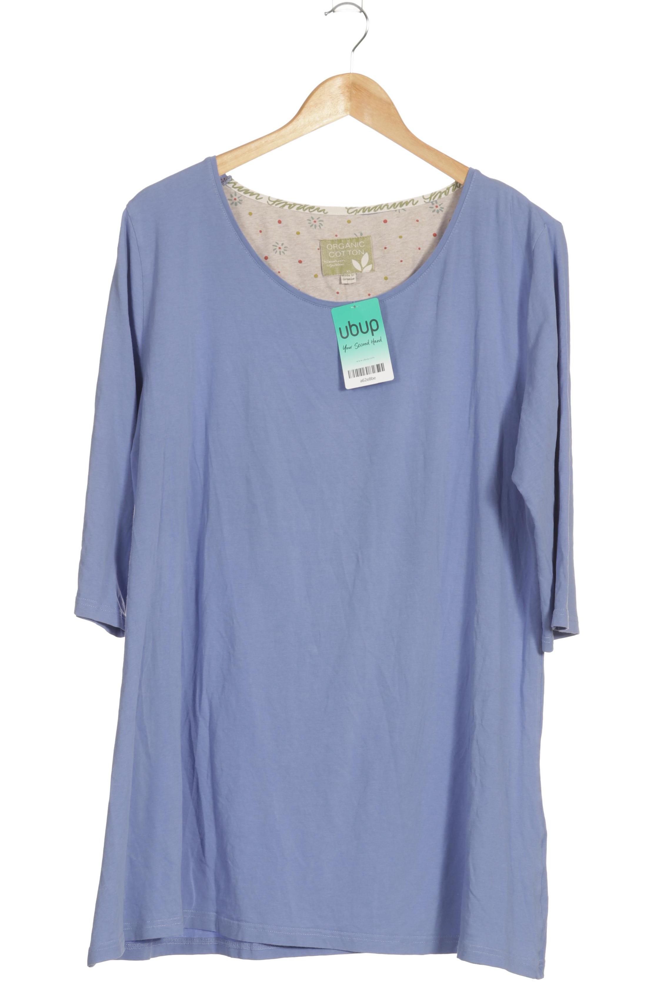 

Gudrun Sjödén Damen Langarmshirt, blau, Gr. 44