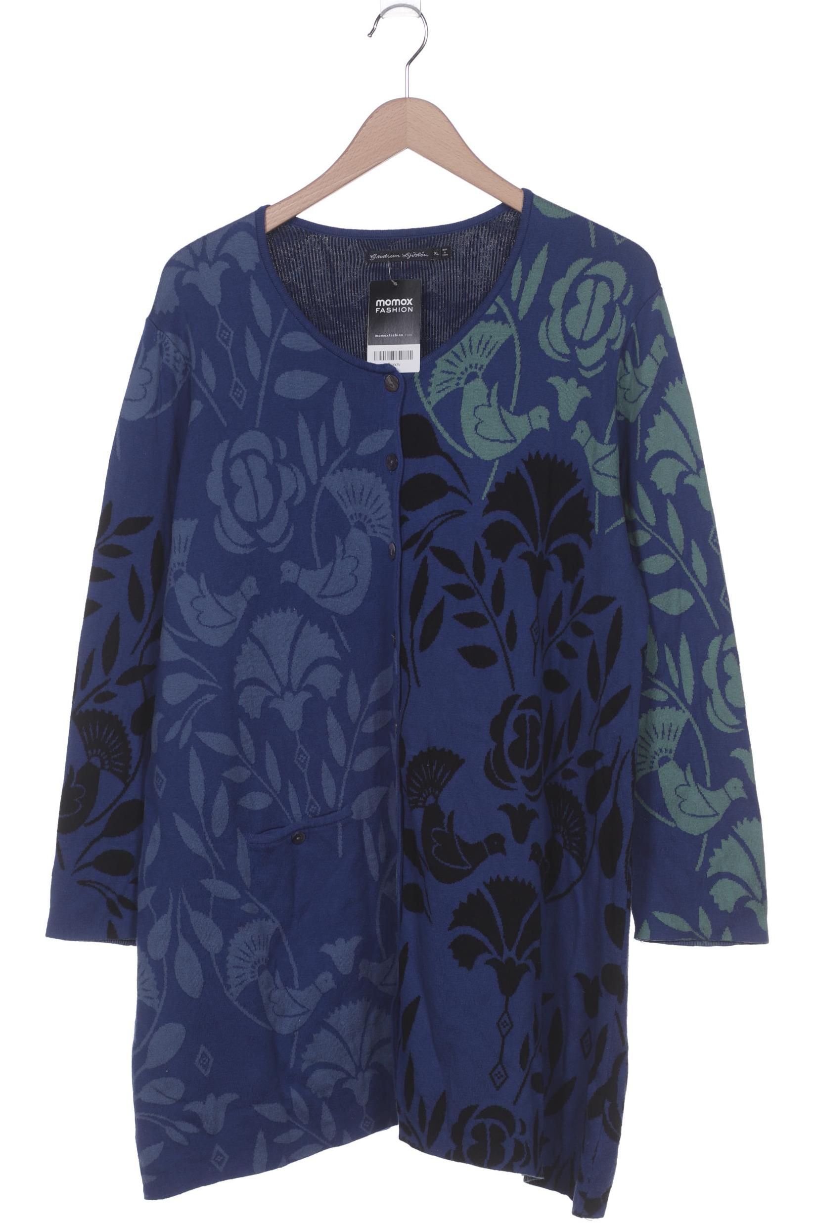 

Gudrun Sjödén Damen Strickjacke, blau, Gr. 44