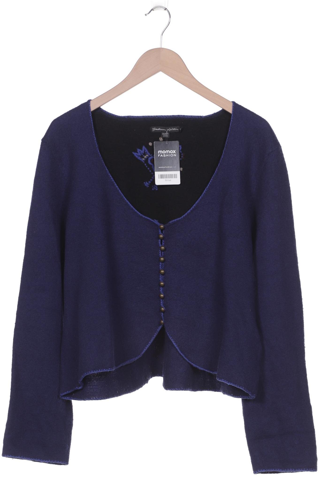 

Gudrun Sjödén Damen Strickjacke, marineblau