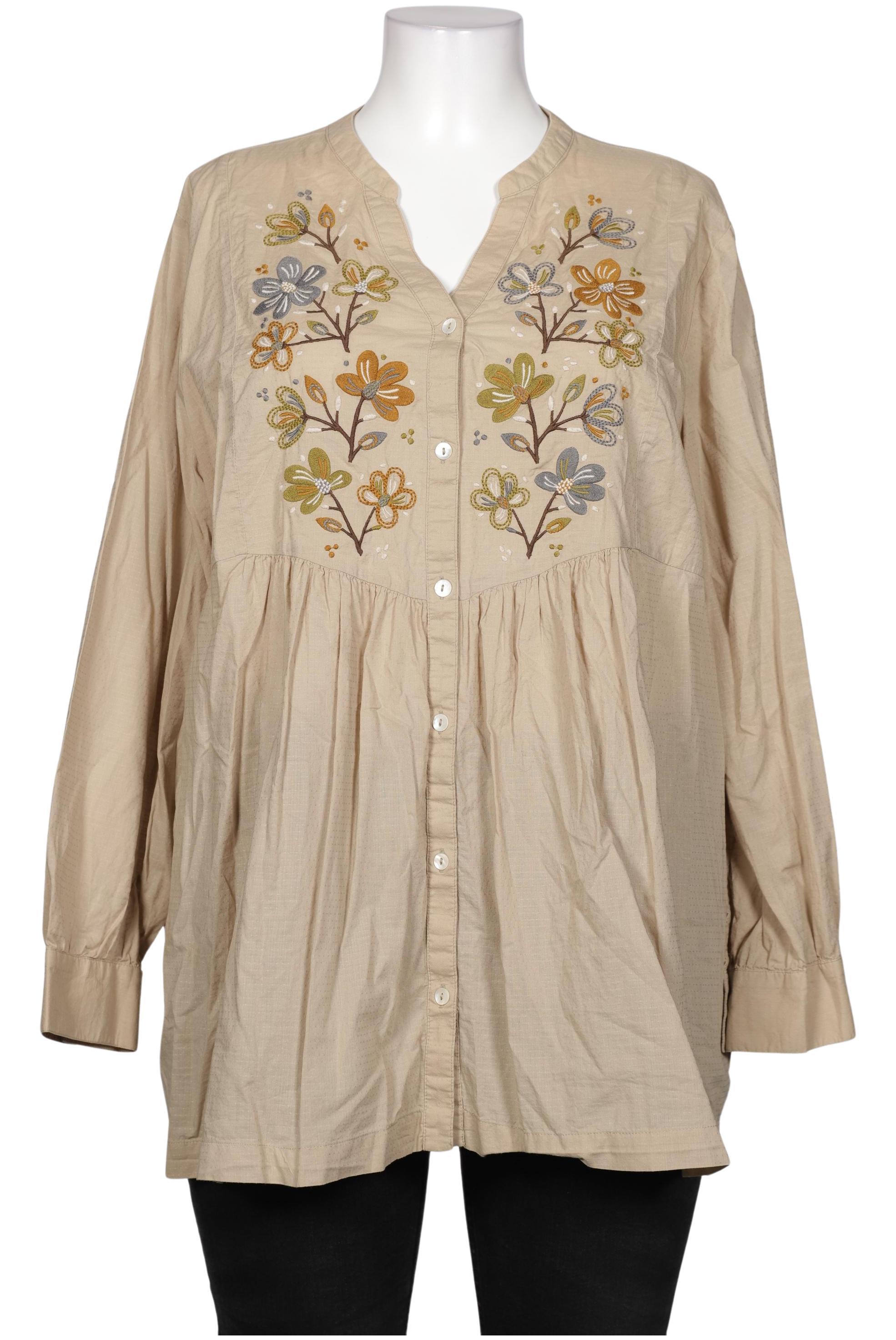 

Gudrun Sjödén Damen Bluse, beige, Gr. 44