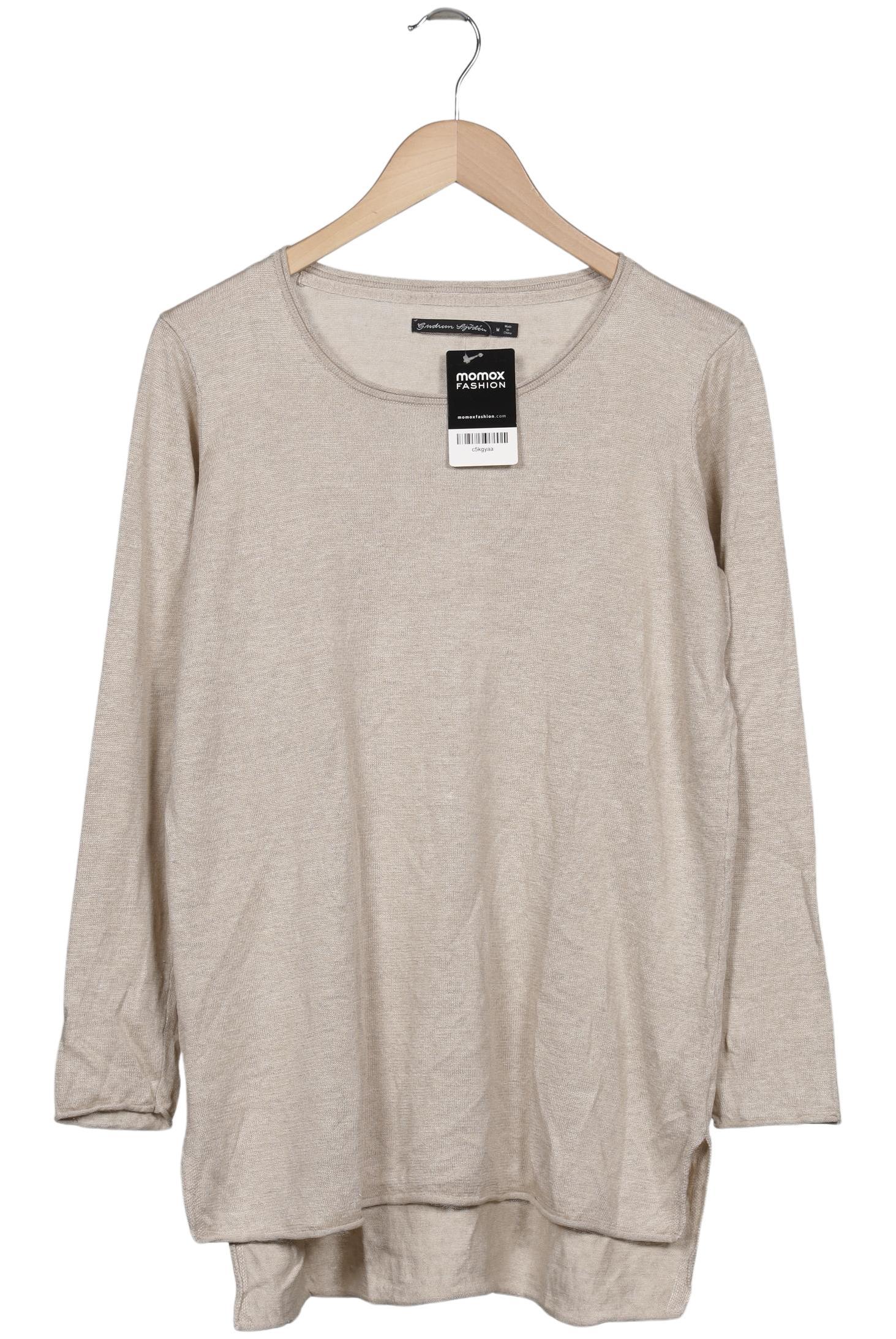 

Gudrun Sjödén Damen Langarmshirt, beige, Gr. 38