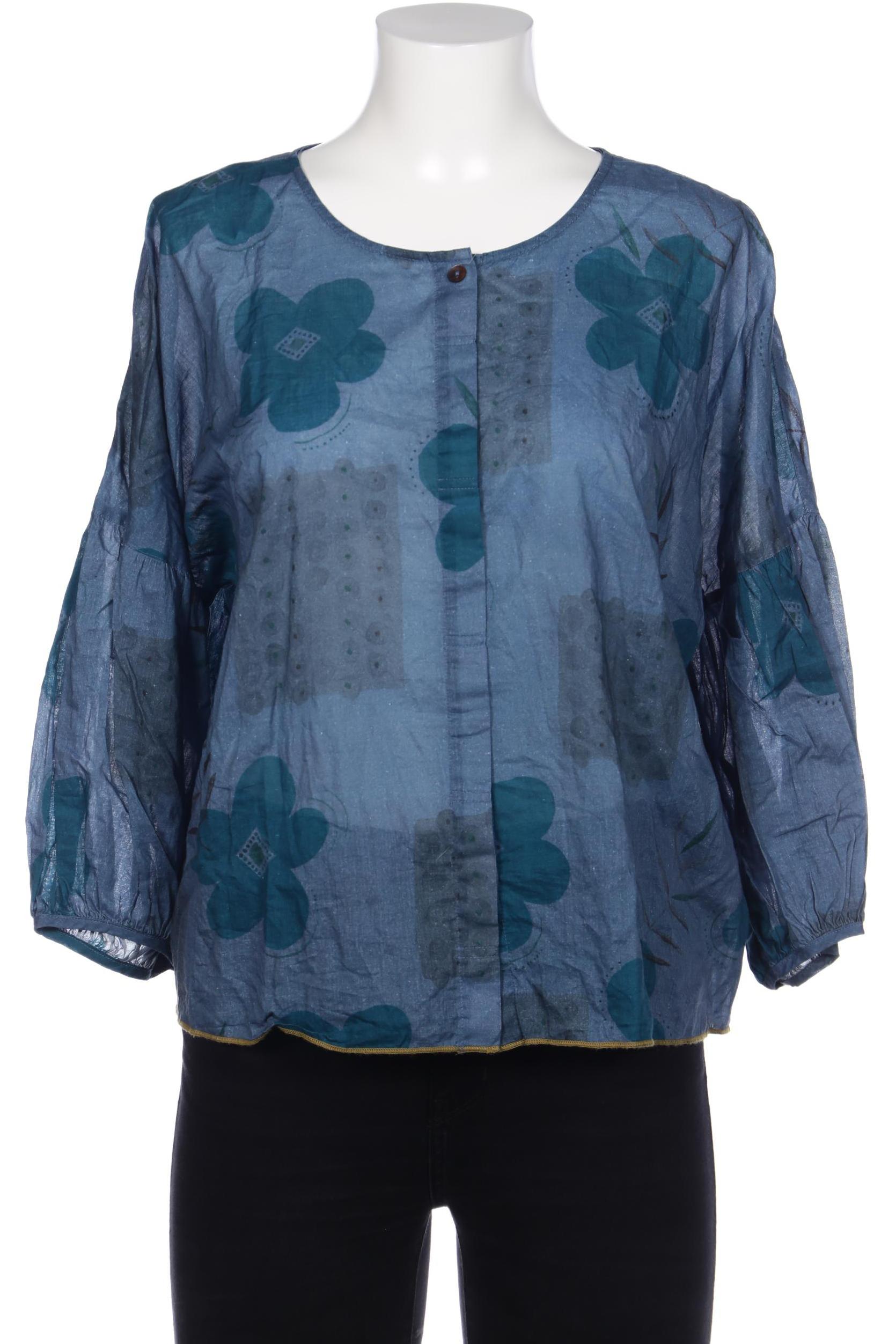 

Gudrun Sjödén Damen Bluse, blau, Gr. 42