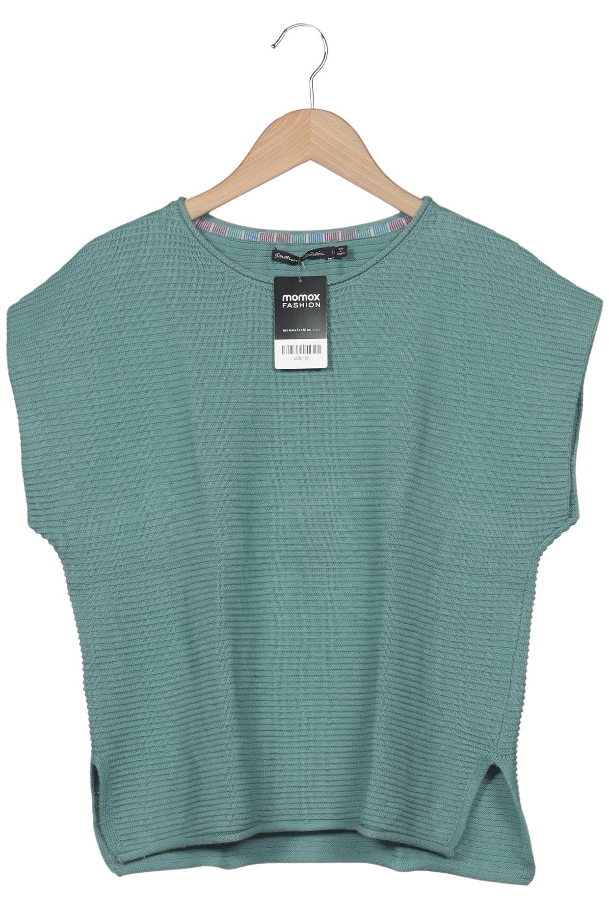 

Gudrun Sjödén Damen Pullover, türkis, Gr. 36