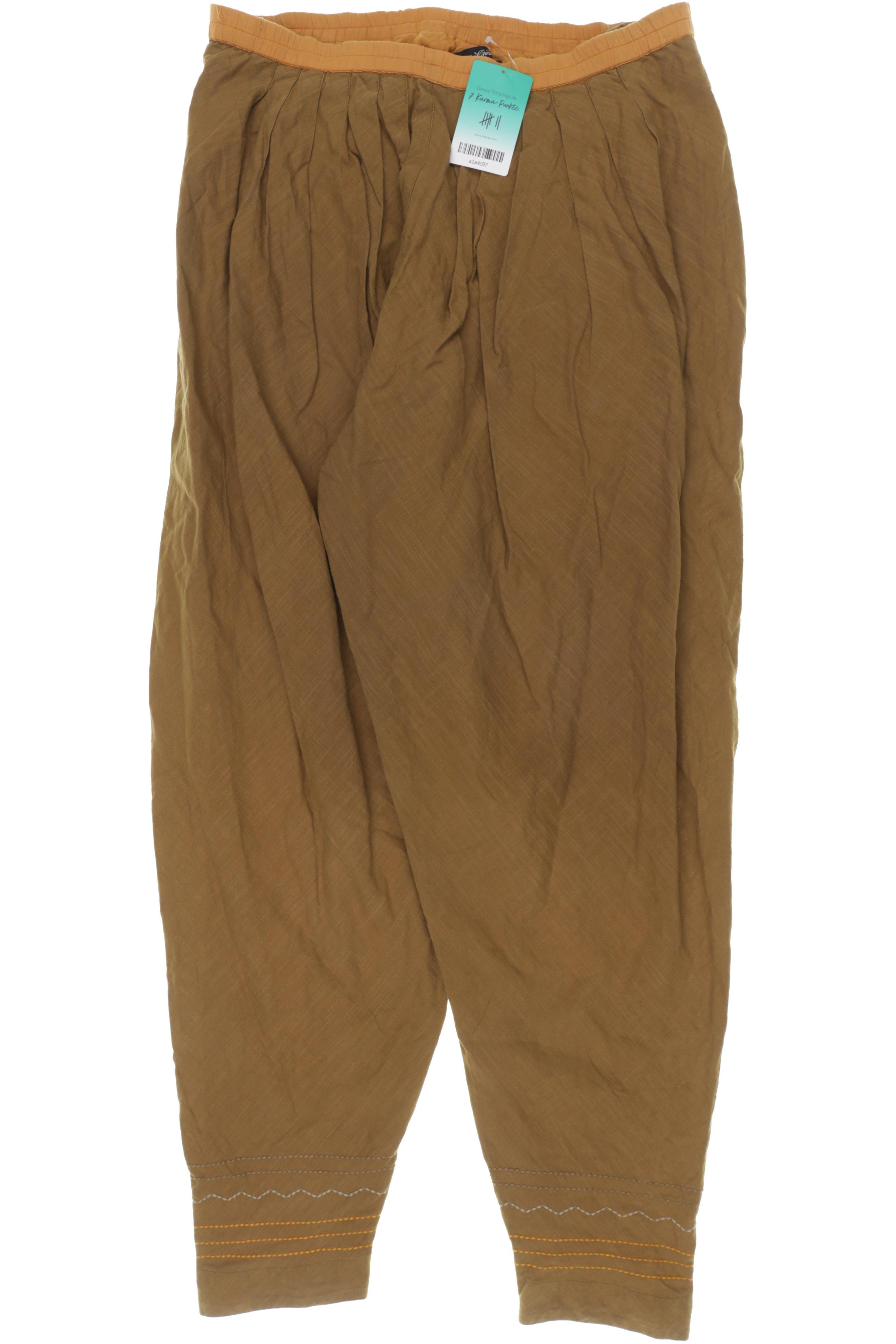 

Gudrun Sjödén Damen Stoffhose, braun, Gr. 0
