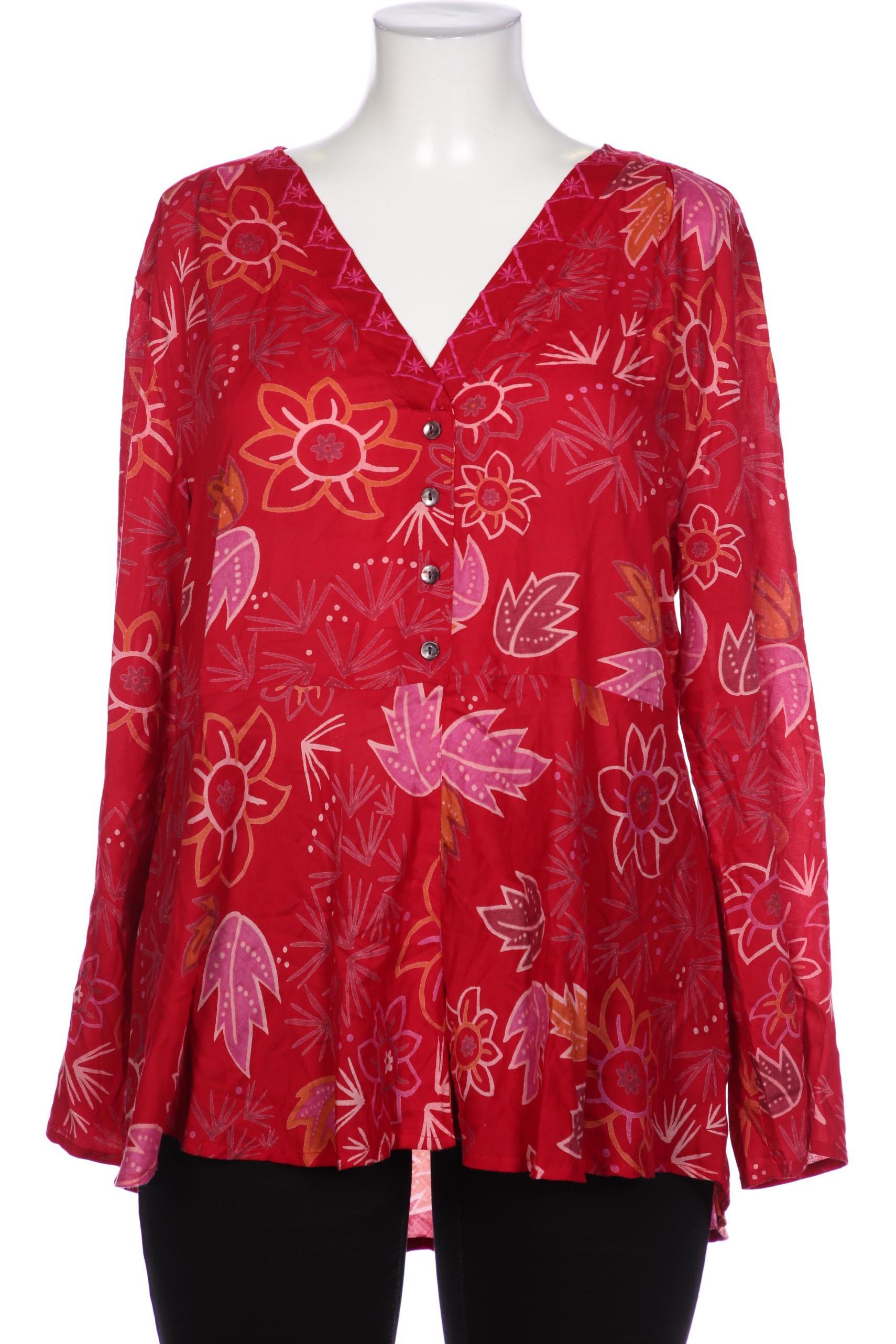 

Gudrun Sjödén Damen Bluse, rot, Gr. 48