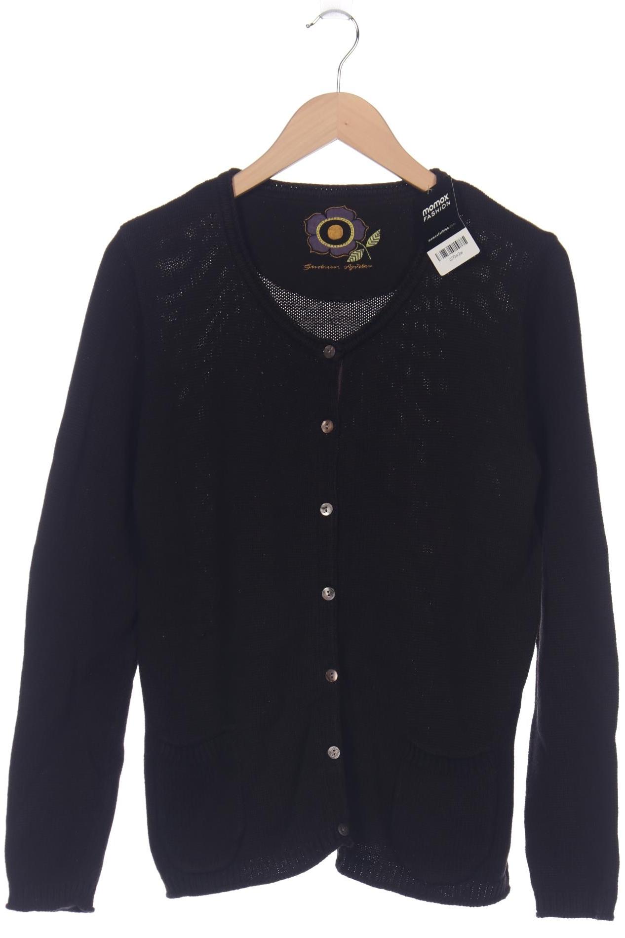 

Gudrun Sjödén Damen Strickjacke, schwarz, Gr. 44