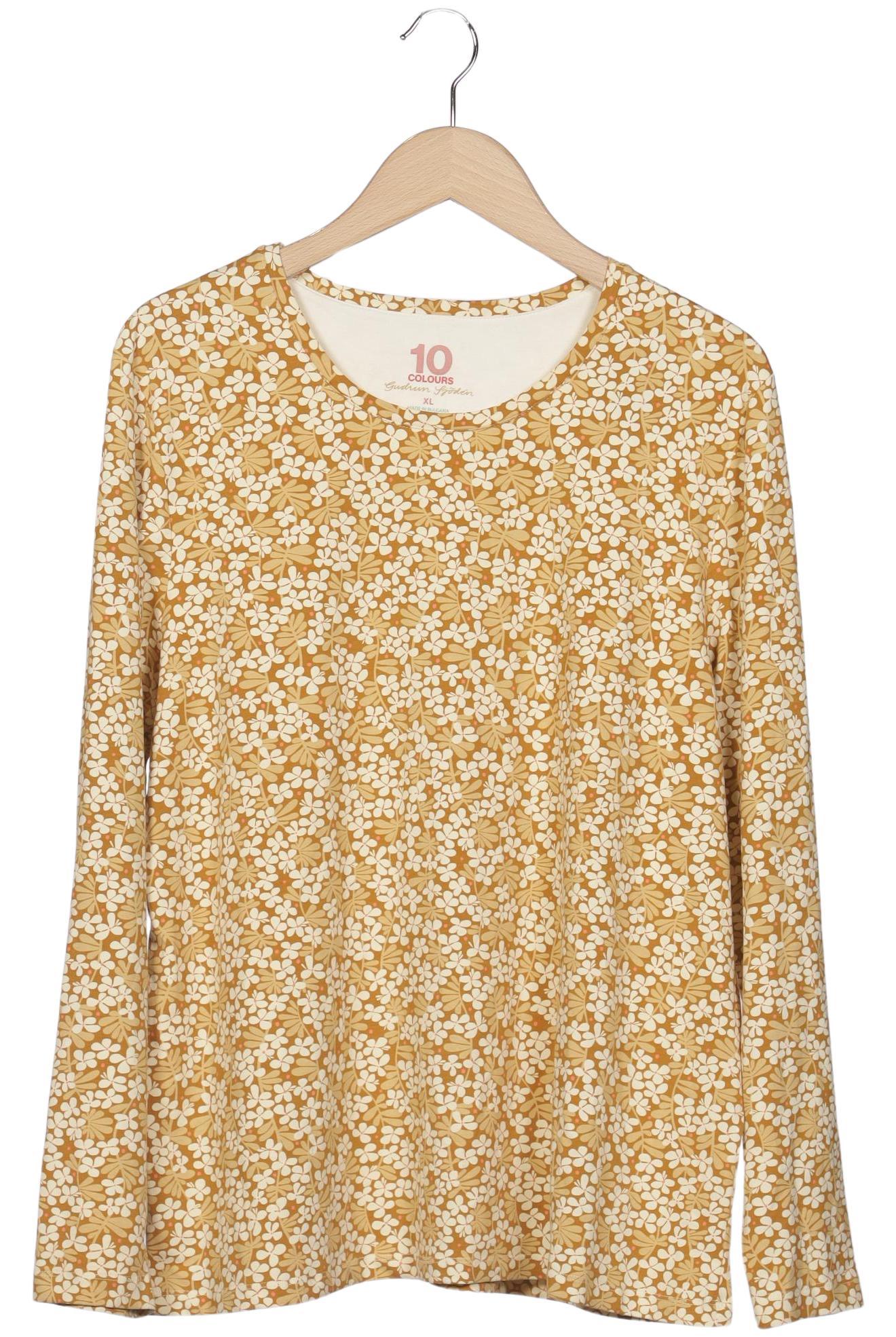 

Gudrun Sjödén Damen Langarmshirt, gelb, Gr. 44