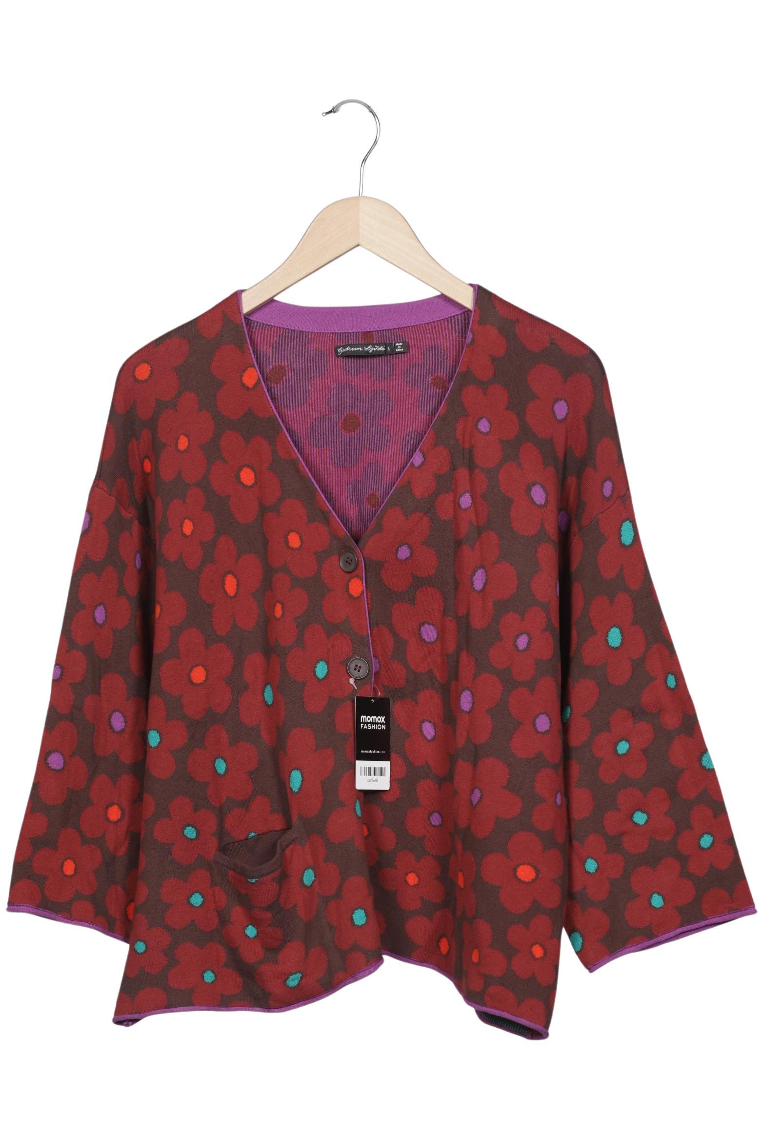 

Gudrun Sjödén Damen Strickjacke, rot, Gr. 42