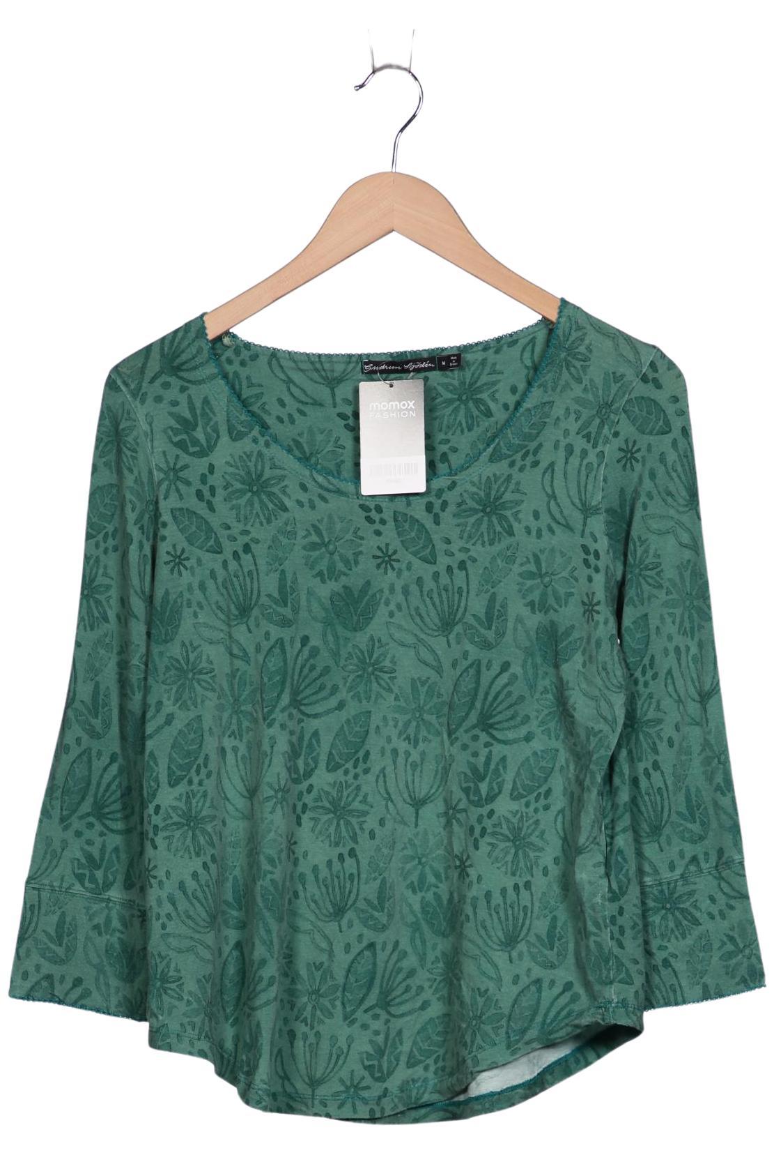 

Gudrun Sjödén Damen Langarmshirt, grün, Gr. 38
