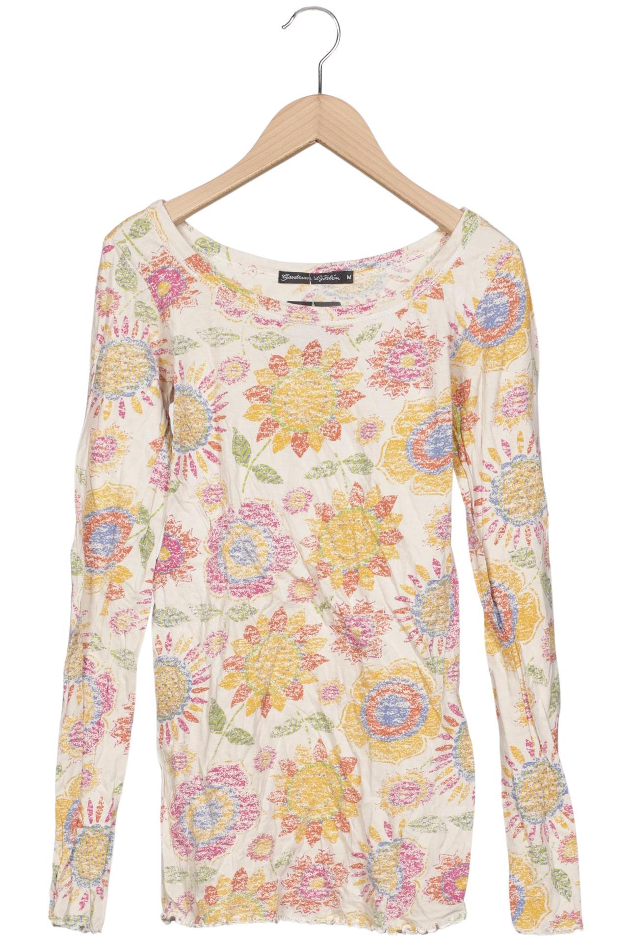 

Gudrun Sjödén Damen Langarmshirt, cremeweiß, Gr. 38