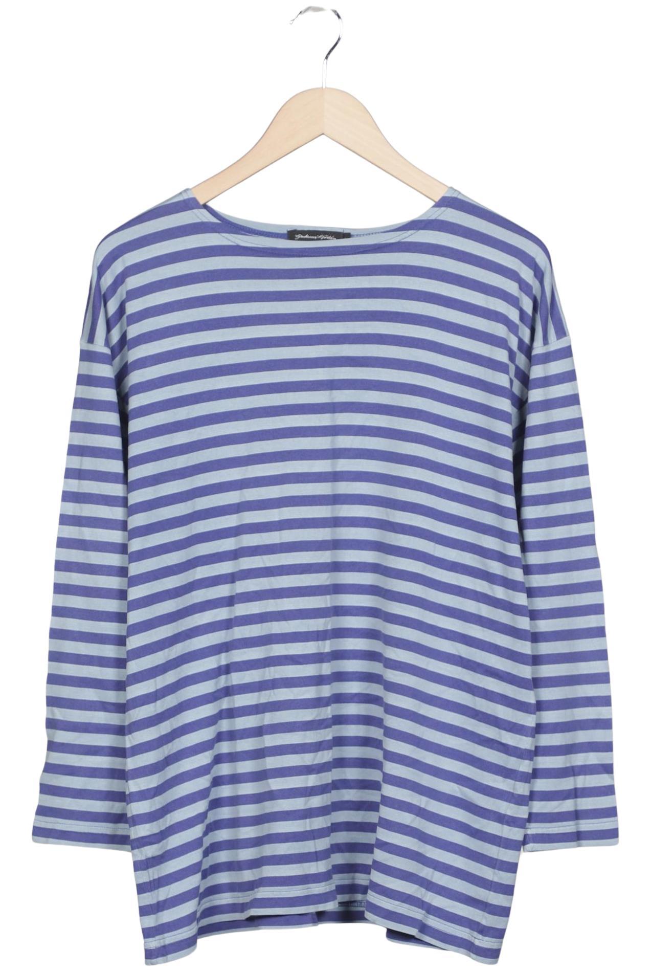 

Gudrun Sjödén Damen Langarmshirt, hellblau, Gr. 42