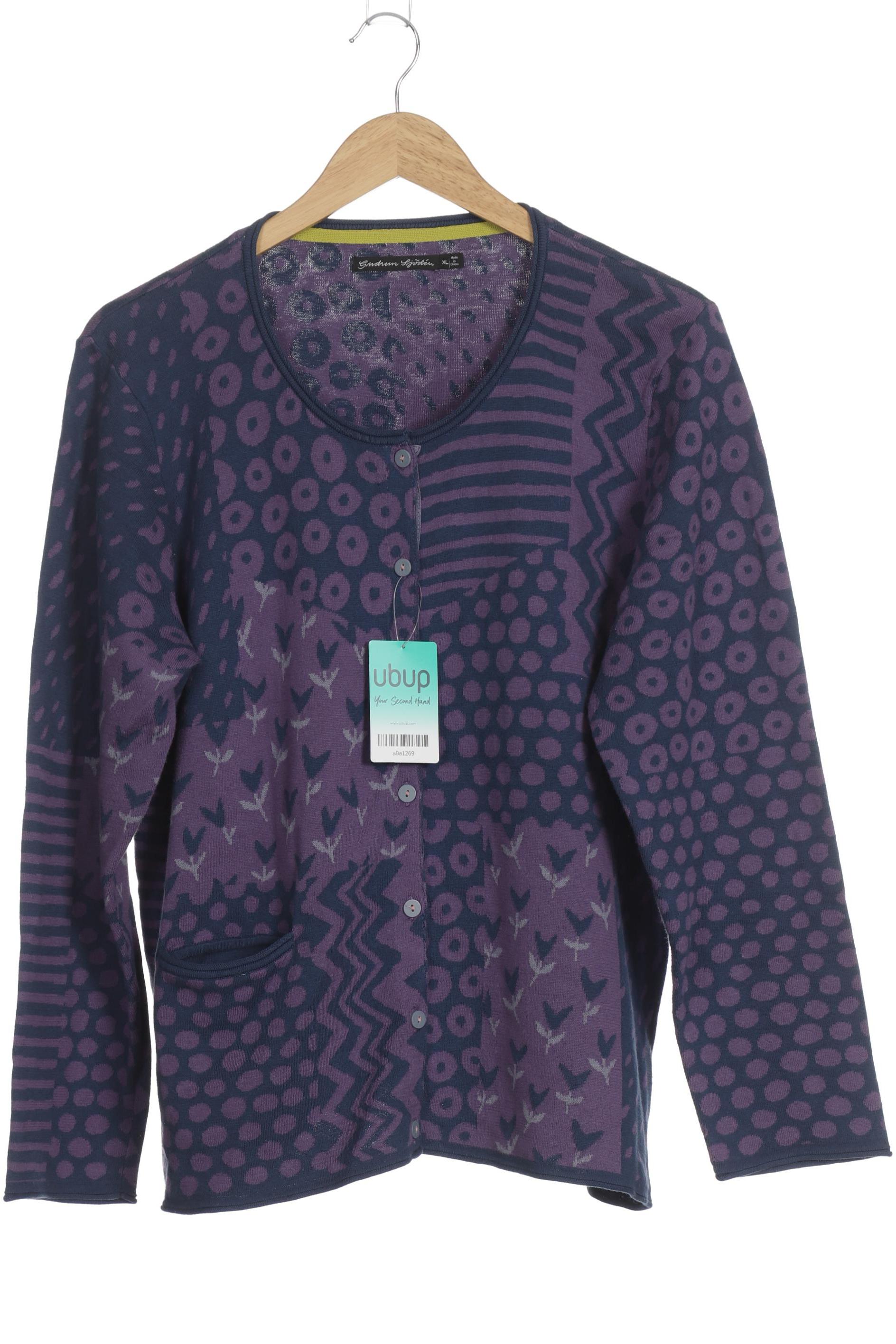 

Gudrun Sjödén Damen Strickjacke, flieder, Gr. 44