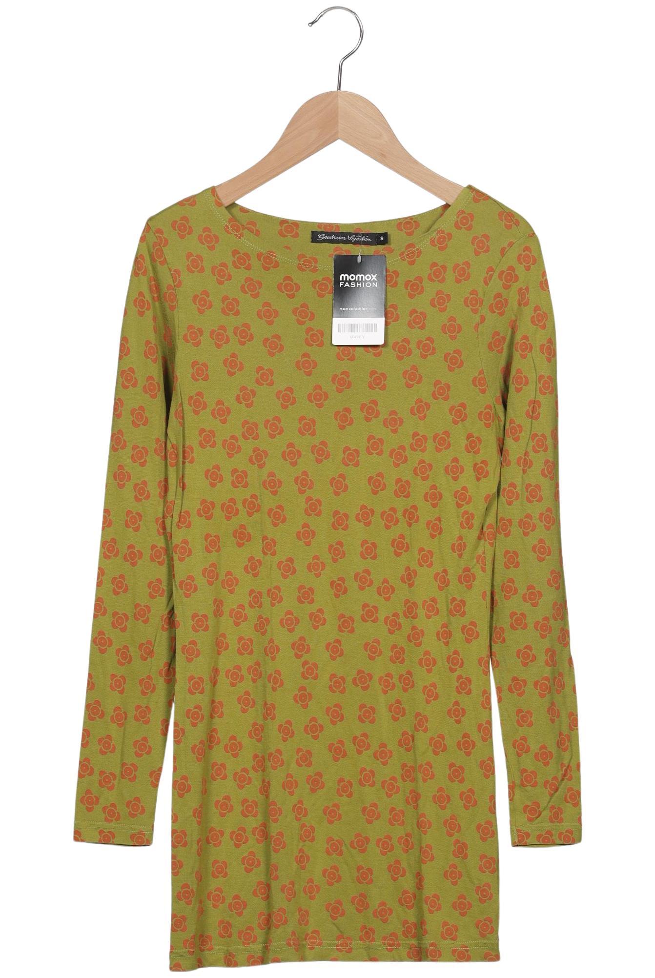 

Gudrun Sjödén Damen Langarmshirt, grün, Gr. 36