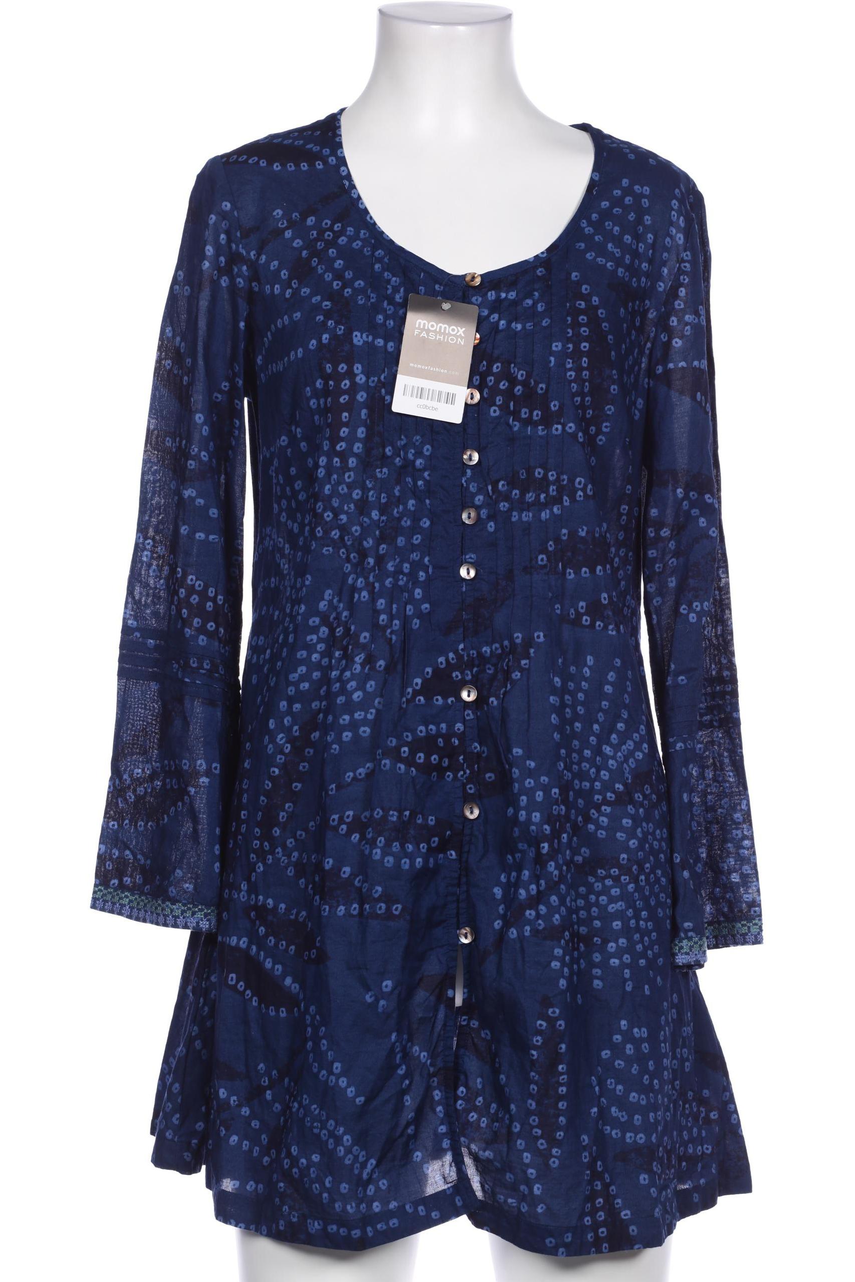 

Gudrun Sjödén Damen Bluse, blau, Gr. 36