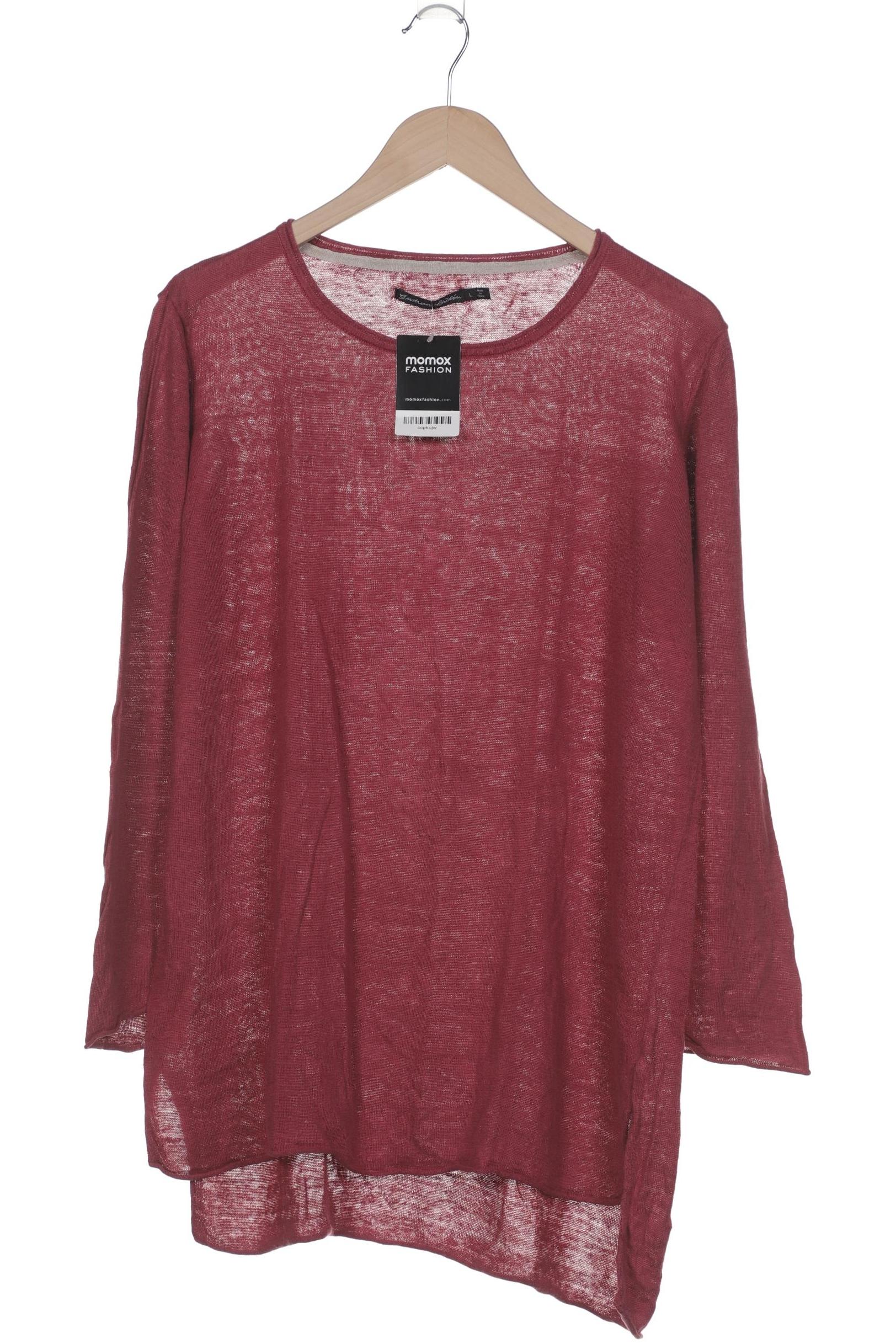 

Gudrun Sjödén Damen Langarmshirt, bordeaux, Gr. 42
