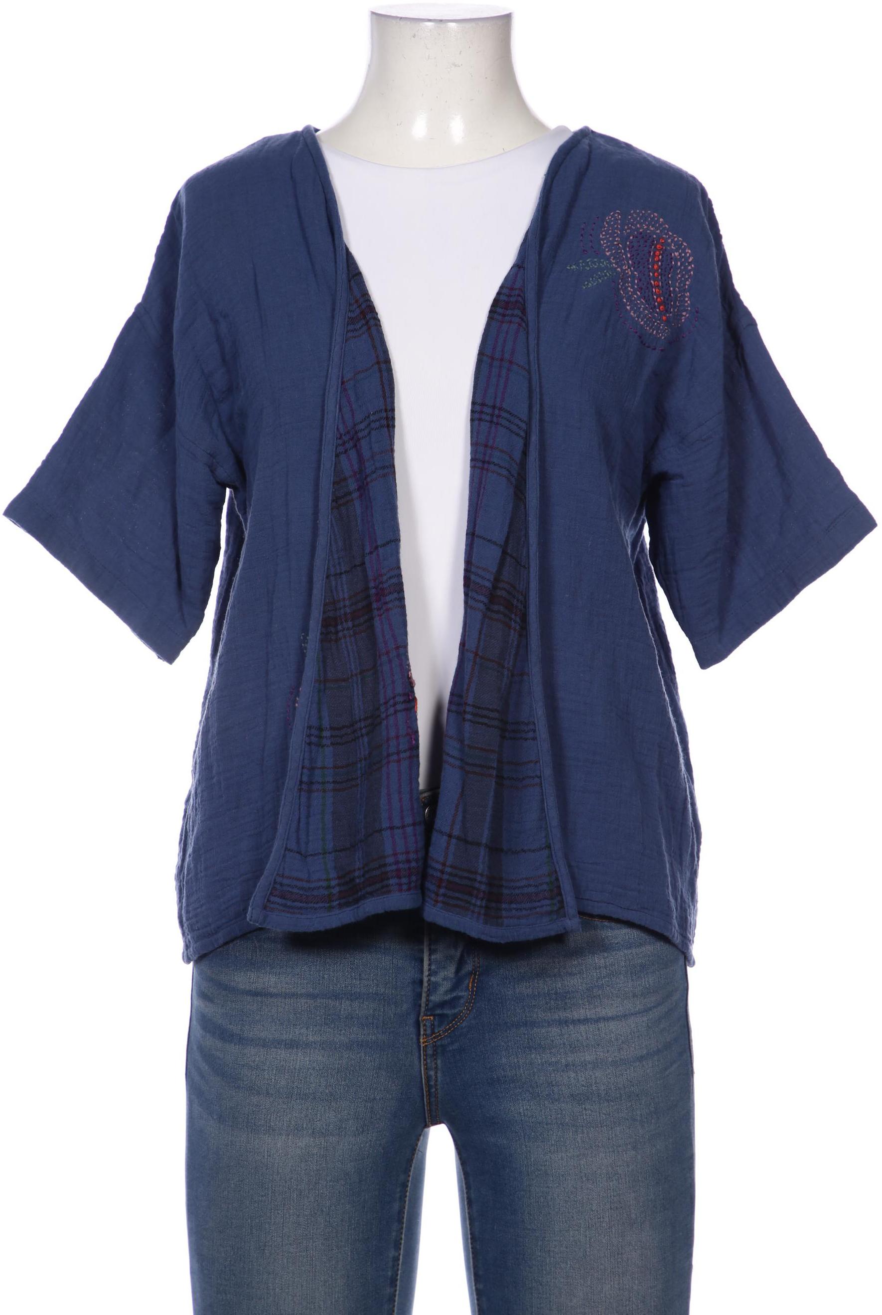 

Gudrun Sjödén Damen Strickjacke, blau, Gr. 36