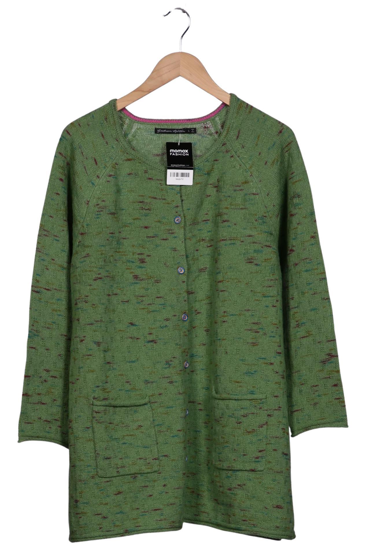 

Gudrun Sjödén Damen Strickjacke, grün, Gr. 42